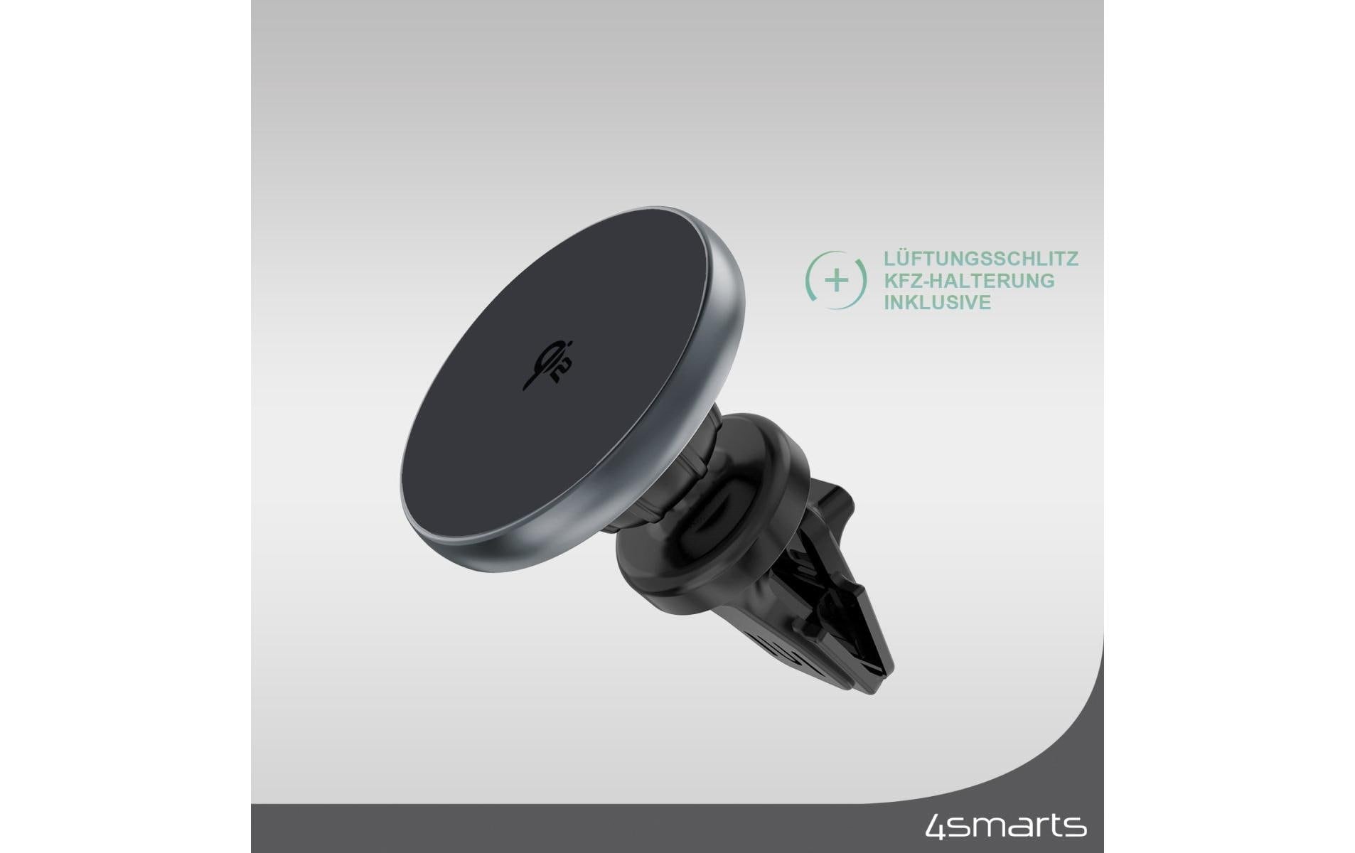 4smarts Support »Qi2 Kfz Schwarz«