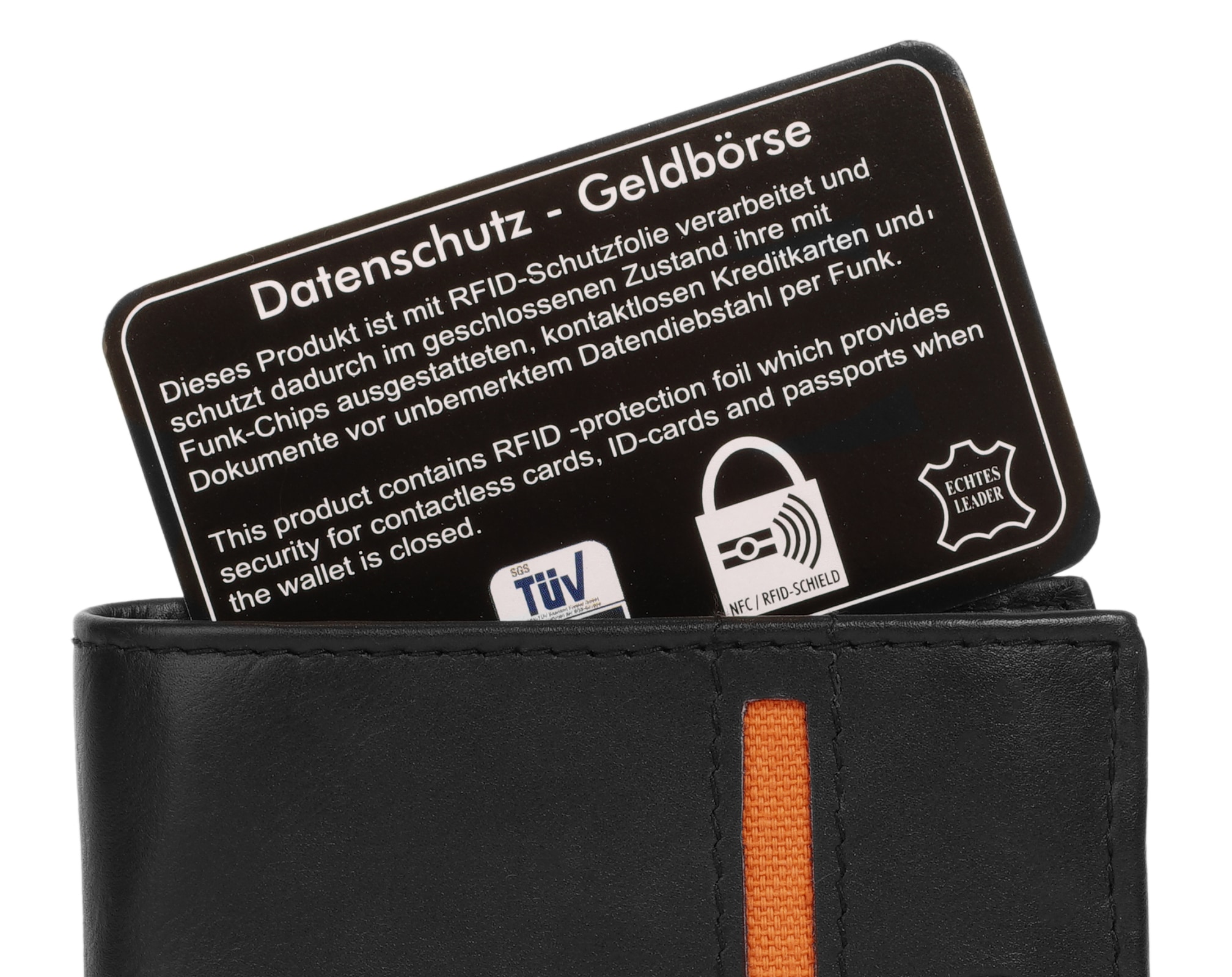 Bruno Banani Porte-monnaie echt Leder