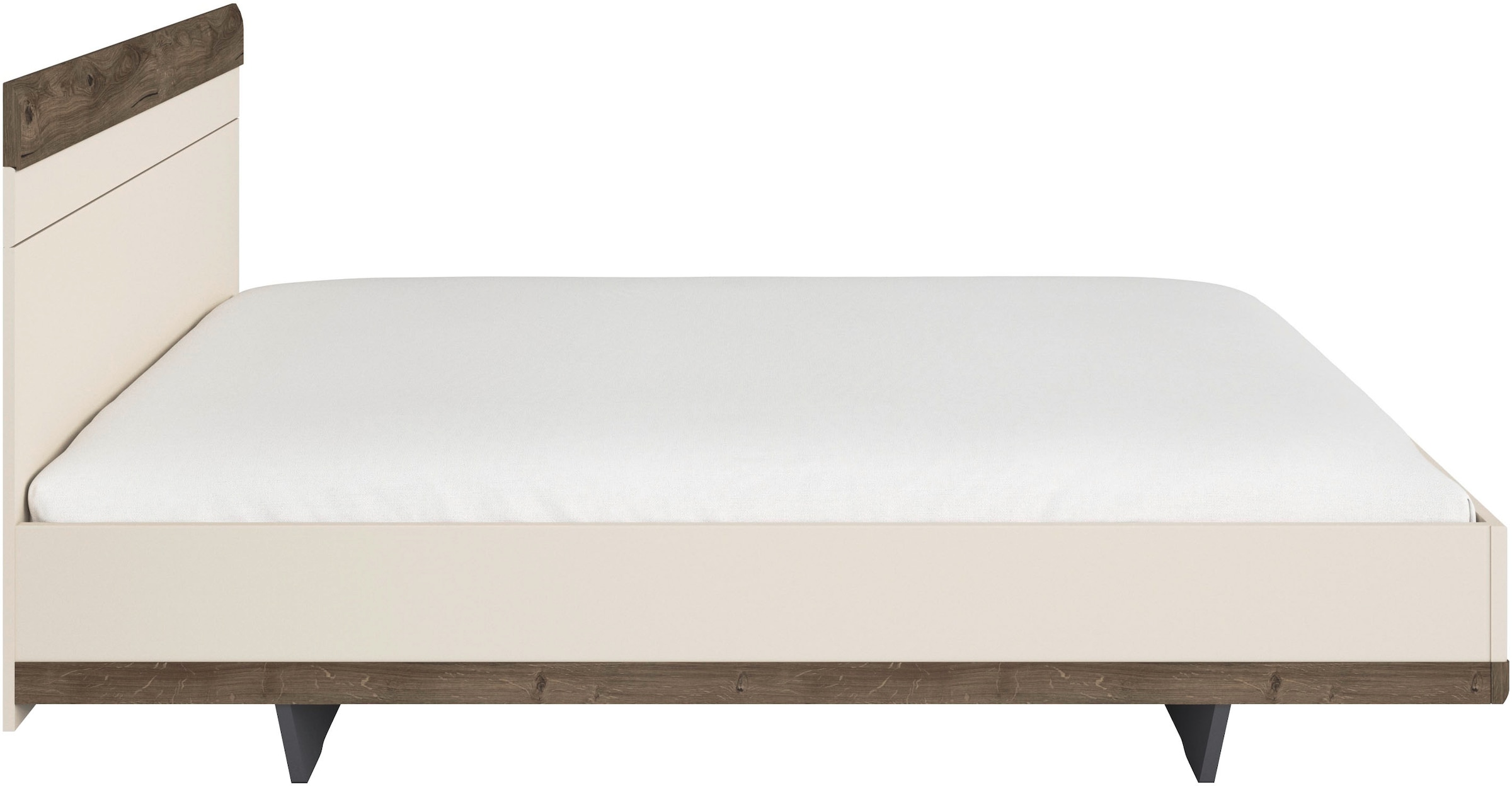 rauch »Bett Doppelbett Holzbett SAJO« avec accents de couleur à hauteur d'assise confortable MADE IN GERMANY