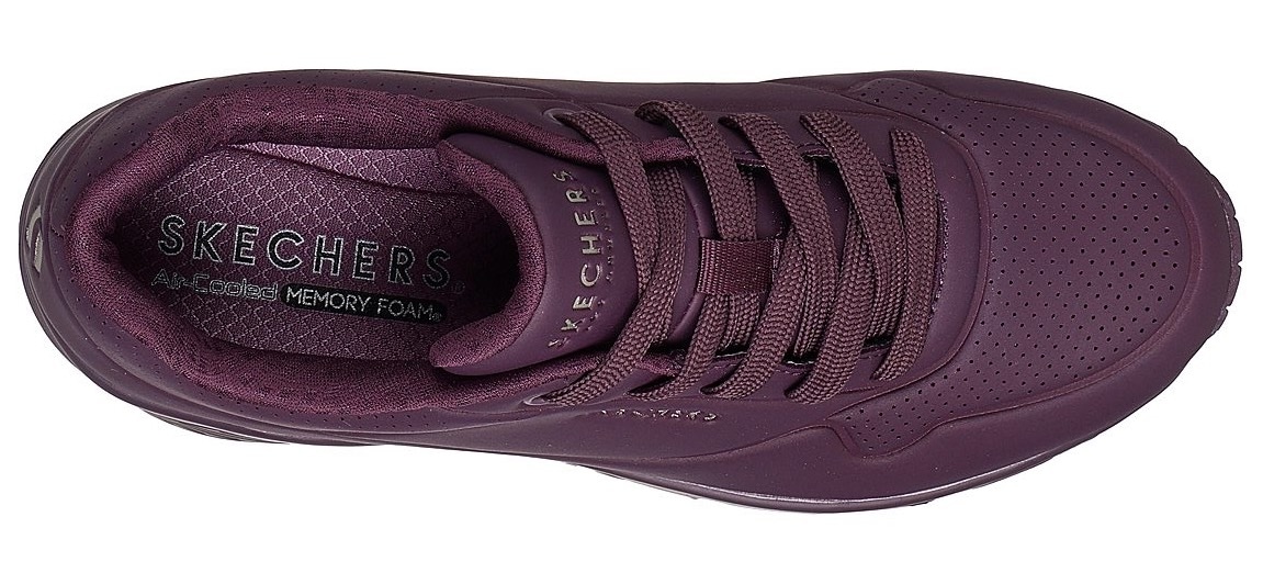 Skechers Wedgesneaker »UNO STAND ON AIR«  Freizeitschuh, Halbschuh, Schnürschuh weich gepolsterte Innensohle