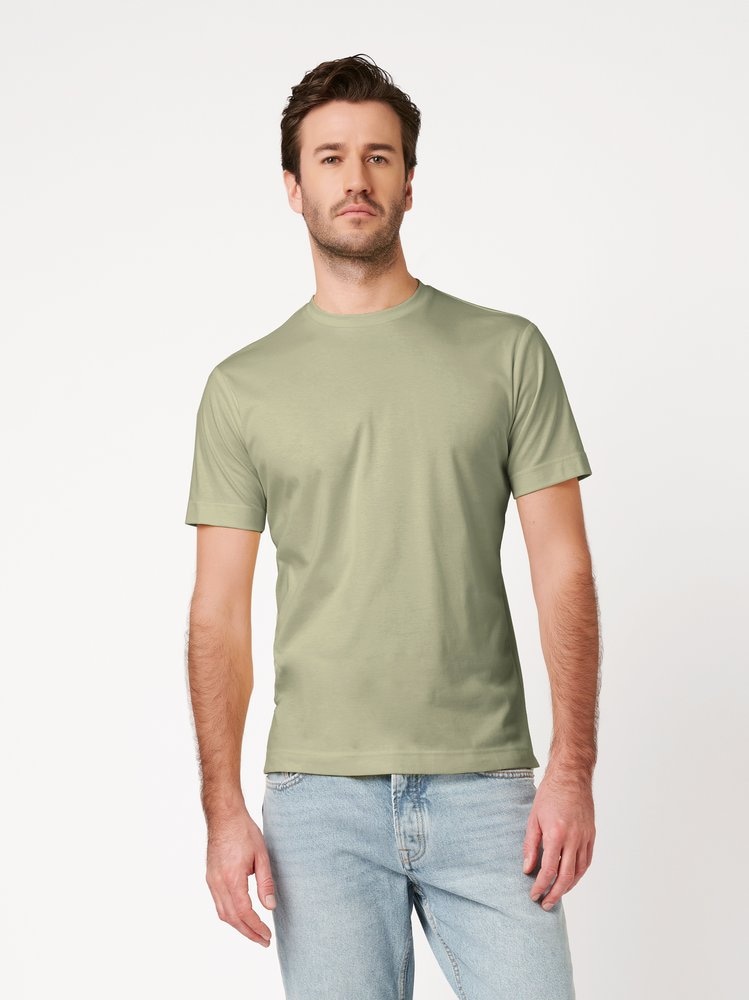 DESOTO T-shirt »Jersey T-Shirt Rundhalsausschnitt halbarm« avec encolure ronde, qualité stretch
