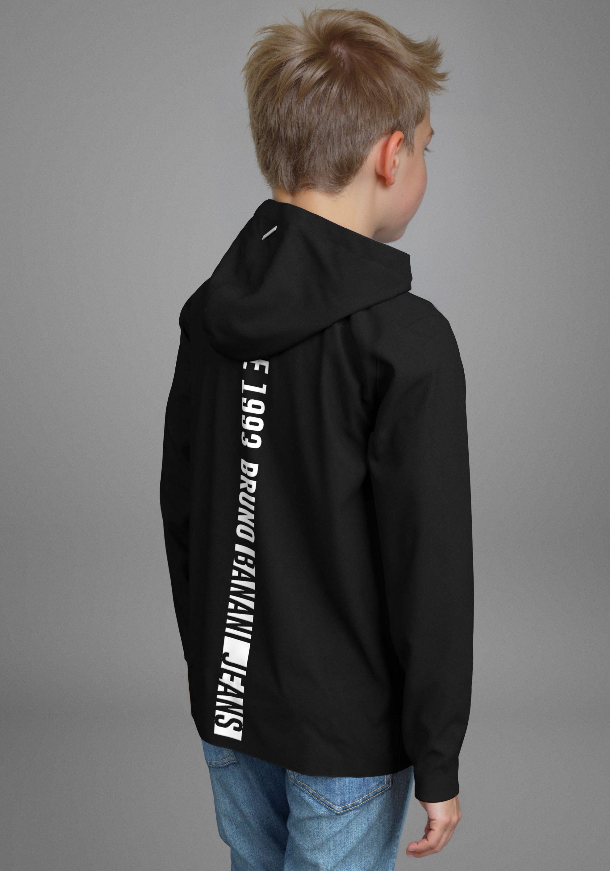 Bruno Banani T-shirt à capuche »Shirt mit RÜCKENPRINT« NEU! BRUNO BANANI für TEENS. Cooles Logoshirt