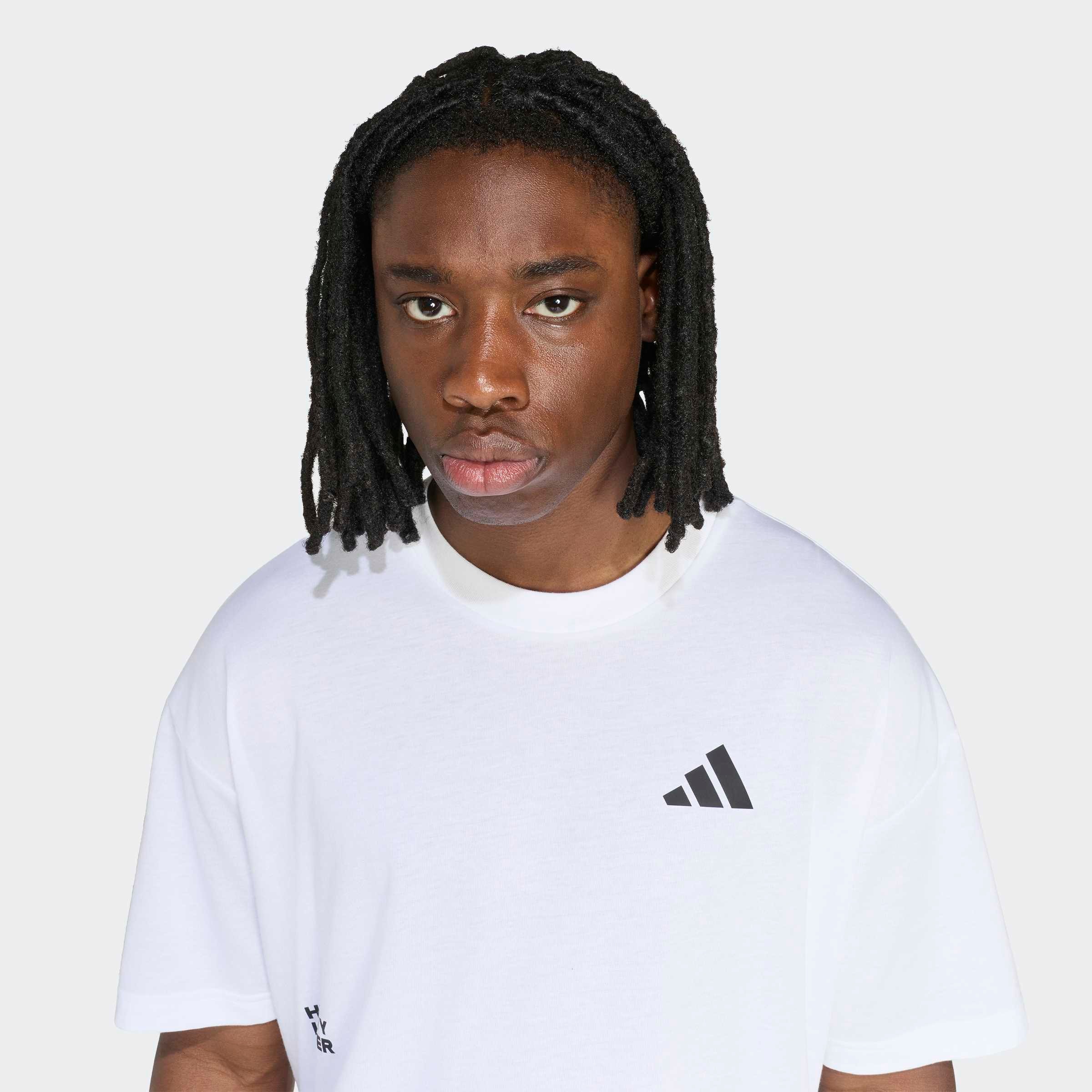 adidas Performance T-shirt »M FUN TRAIN G T« mit sportlichem Stil, für Basic, Fanmode, Festival und Streetwear
