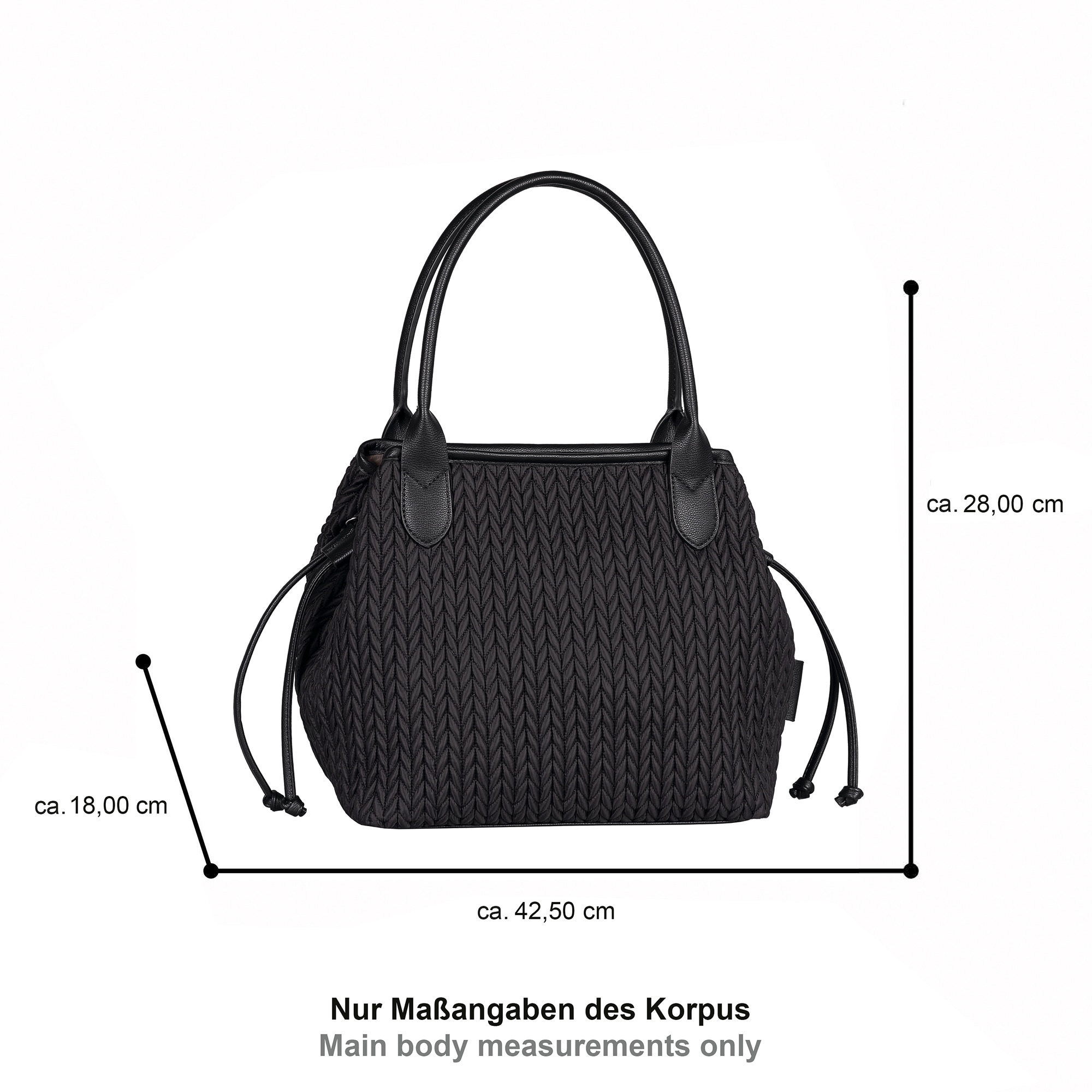 Gabor Shopper »Granada Quilt« Sac épaule femme avec double poignée