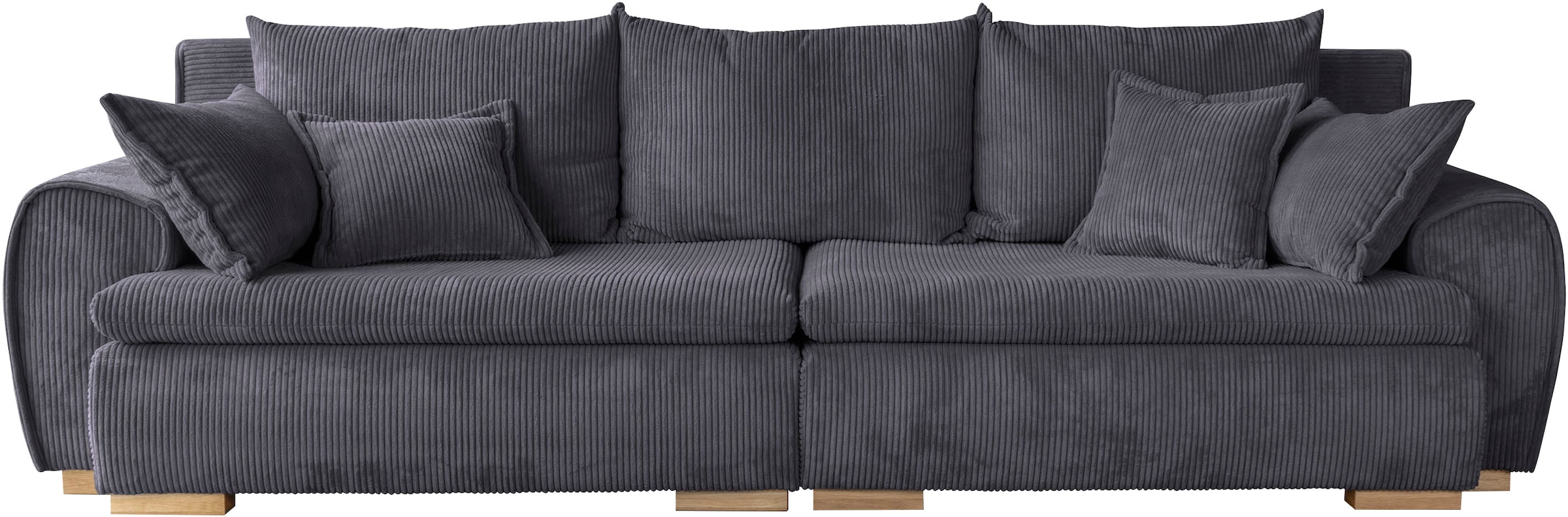 Home affaire Canapé Big »Katja, B: 275 cm - OTTO. Verlässliche Qualität.« Mega-Sofa mit 4 Zierkissen