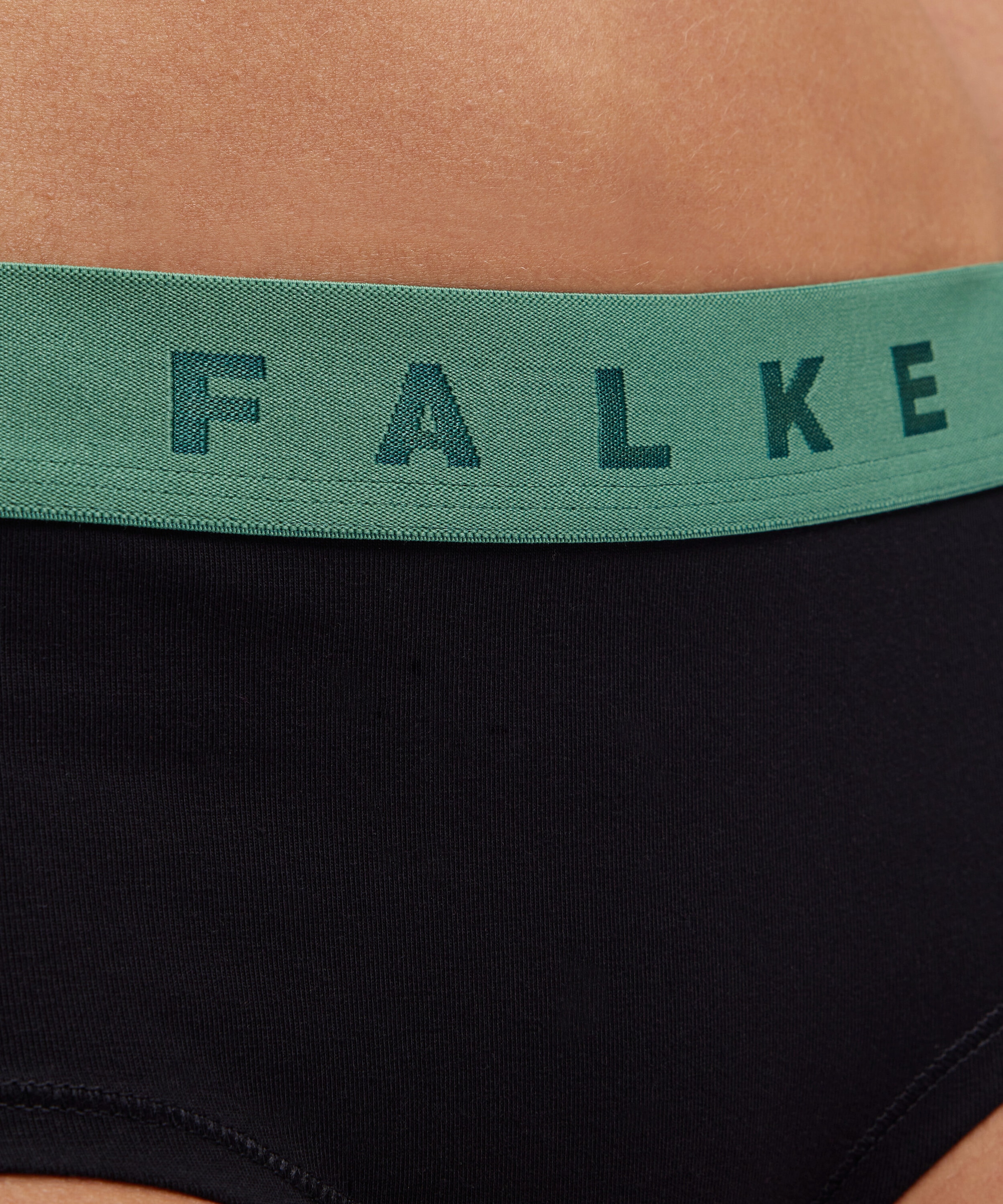 FALKE Hipster »Daily Comfort« Ceinture logo, mélange coton, lisse, doux