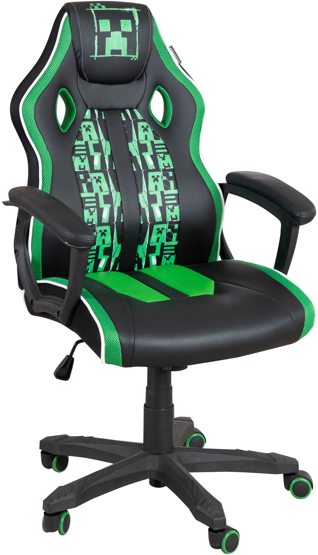 Phoenix Chaise de jeu () 1 cuisdétails verts, fauteuil de course