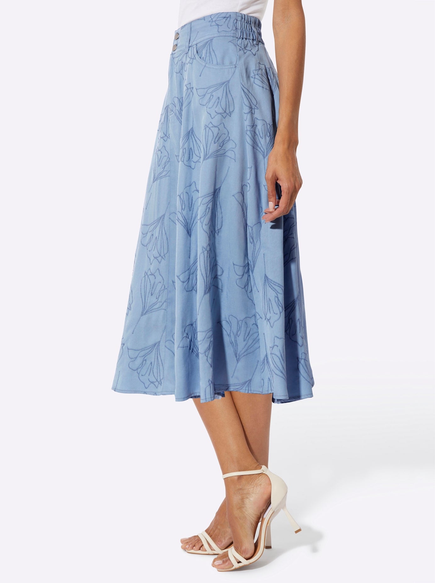 creation L Jupe en jean