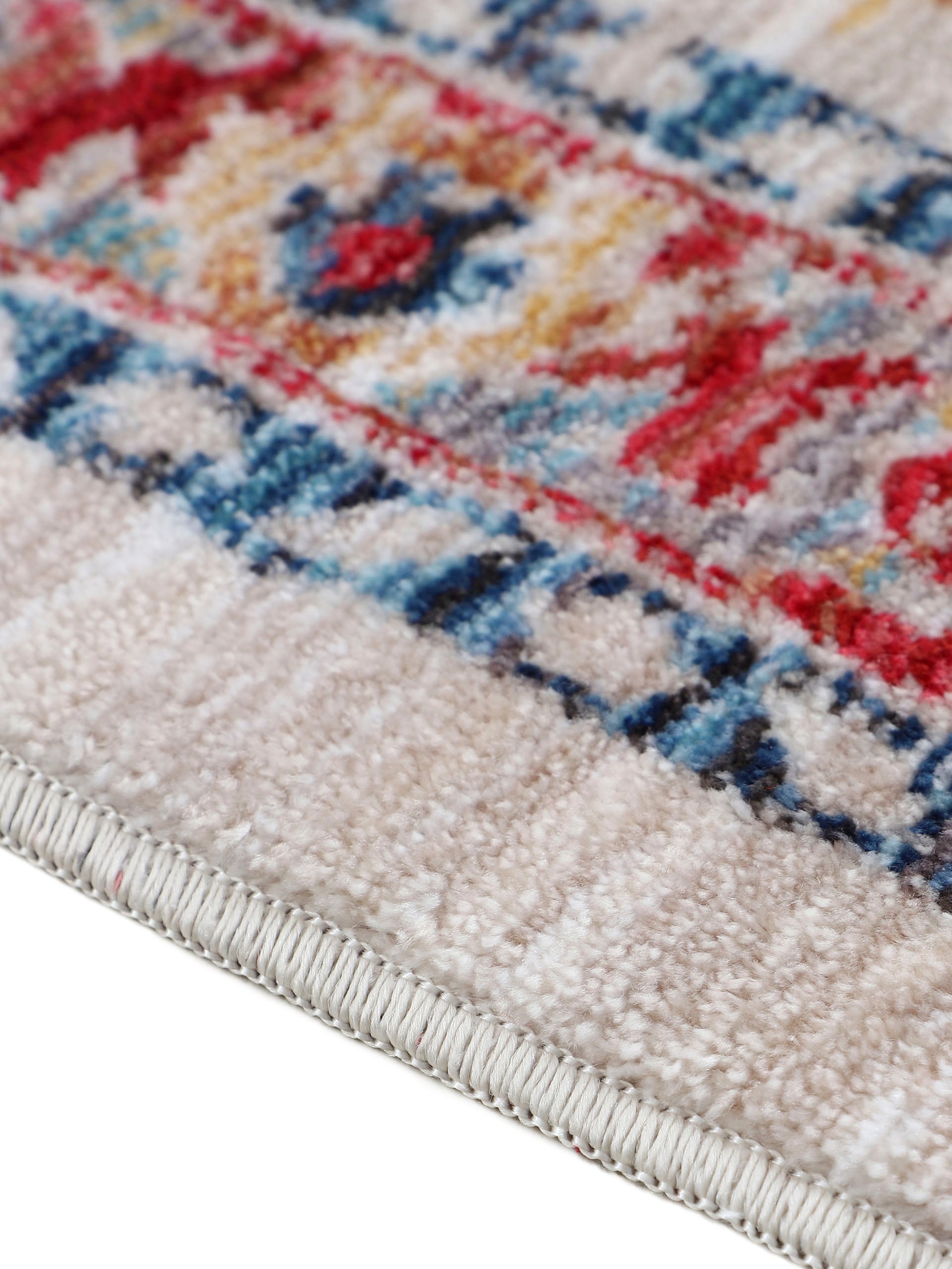 carpetfine Teppich »Phoenix« rechteckig 6 mm Höhe Vintage Orient Look, mit Fransen, Wohnzimmer