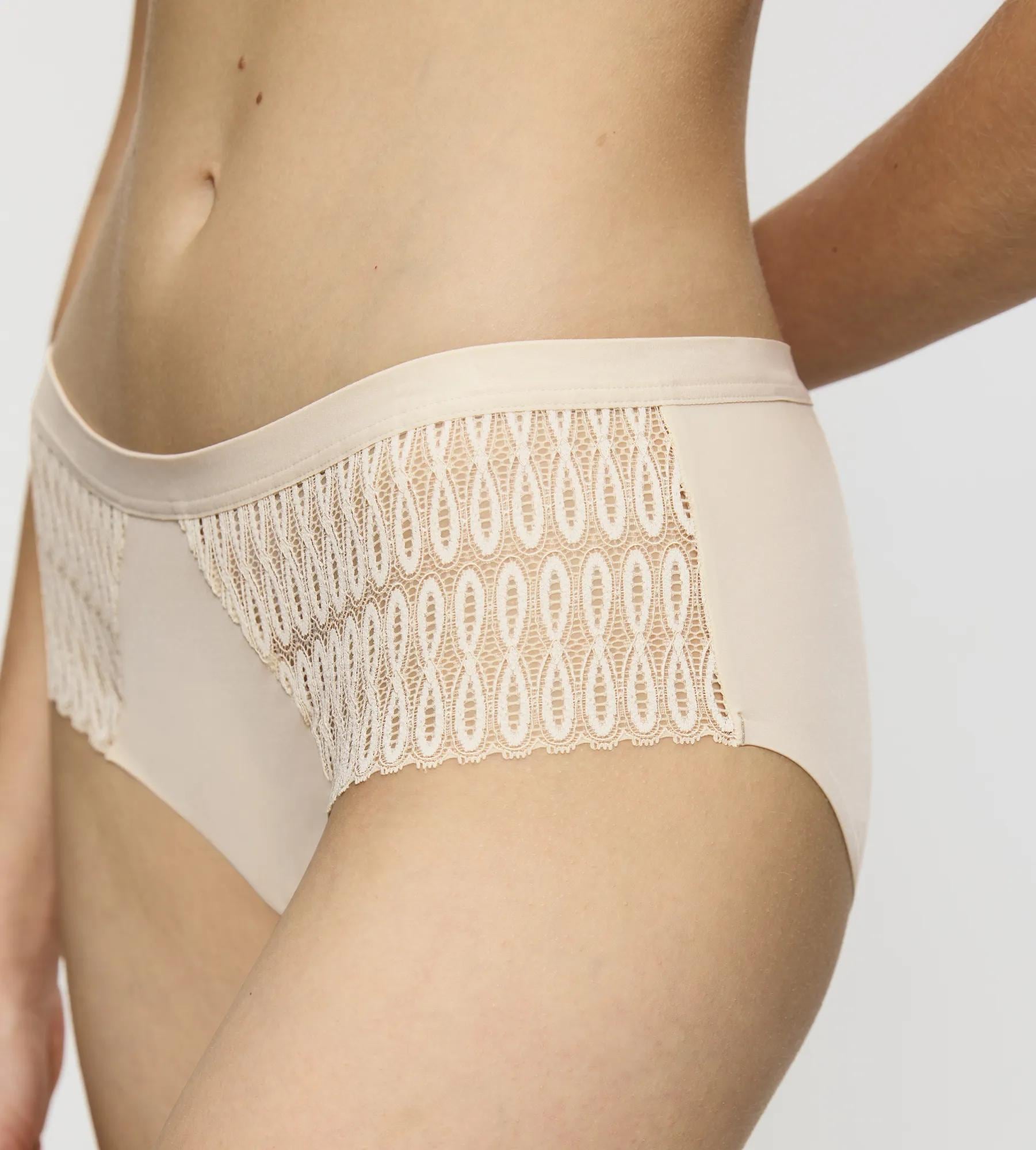 Triumph Maxislip »Aura Spotlight« moderne Grafikspitze, elastischer Bund, Microfaser