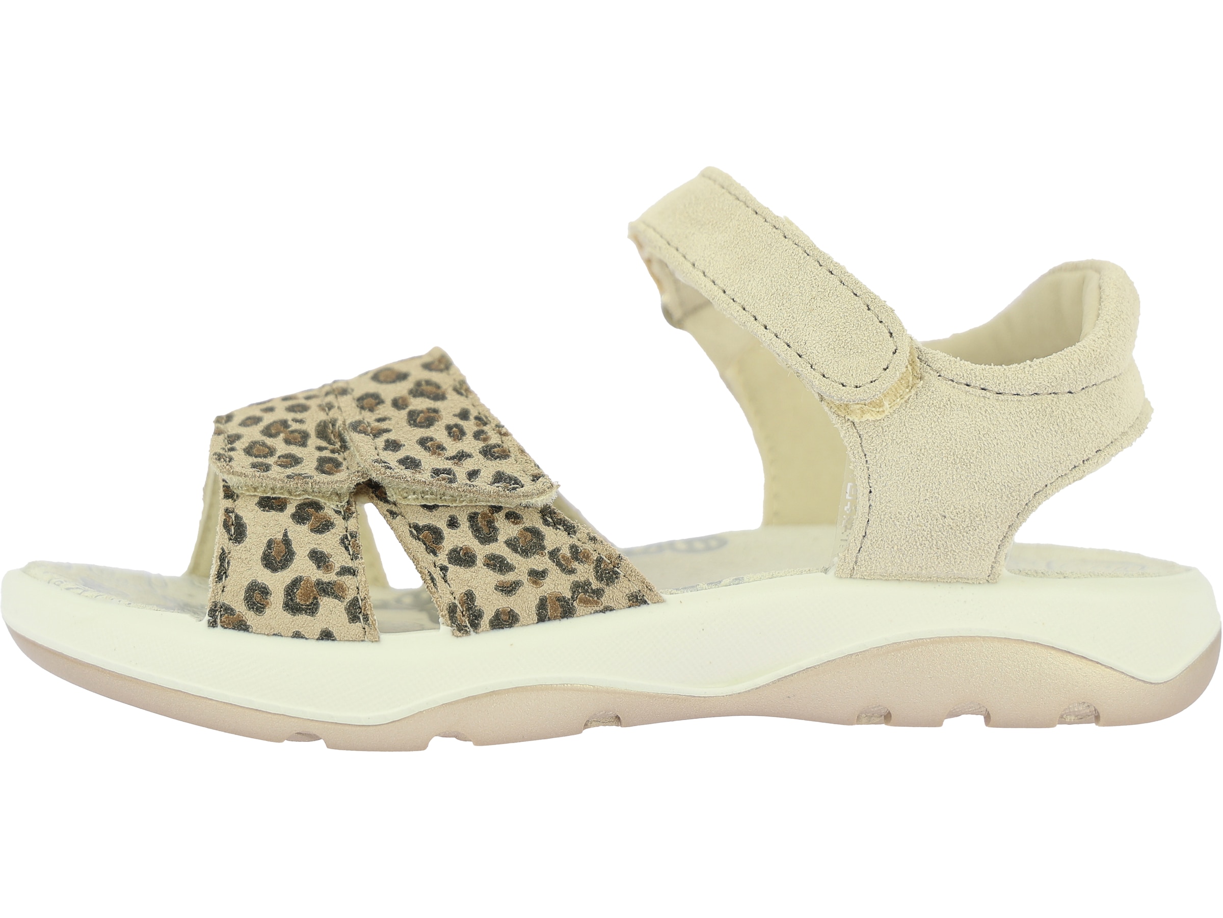 Lurchi Sandale »Fiori«  Chaussure à velcro avec motif léopard, gabarit de taille à télécharger