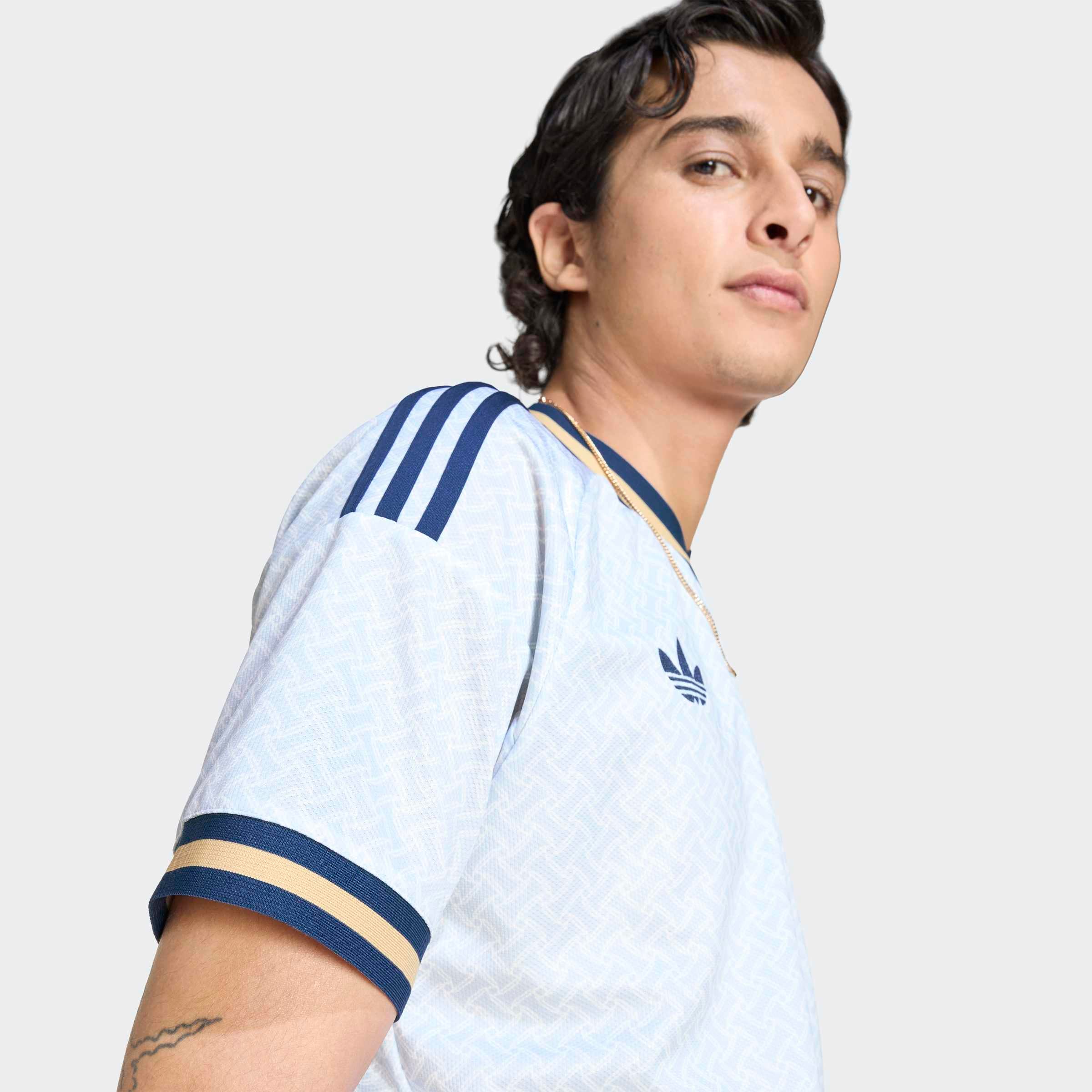 adidas Performance Maillot de foot »FIGC A JSY« Col rond, en polyester, avec technologie Climacool®