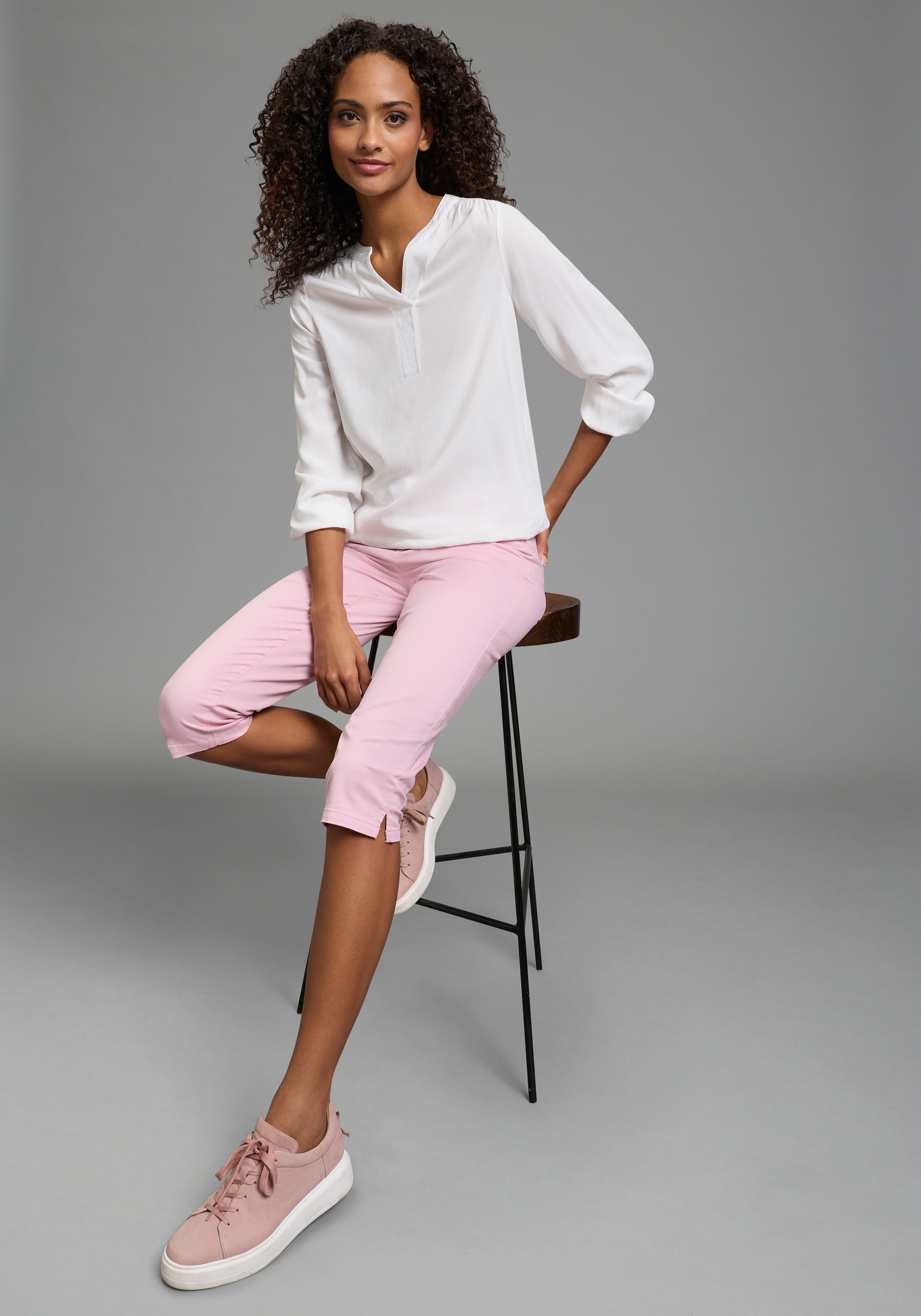 Laura Scott Pantalon capri  Webhose für Casualmode und Streetwear, femininer Stil