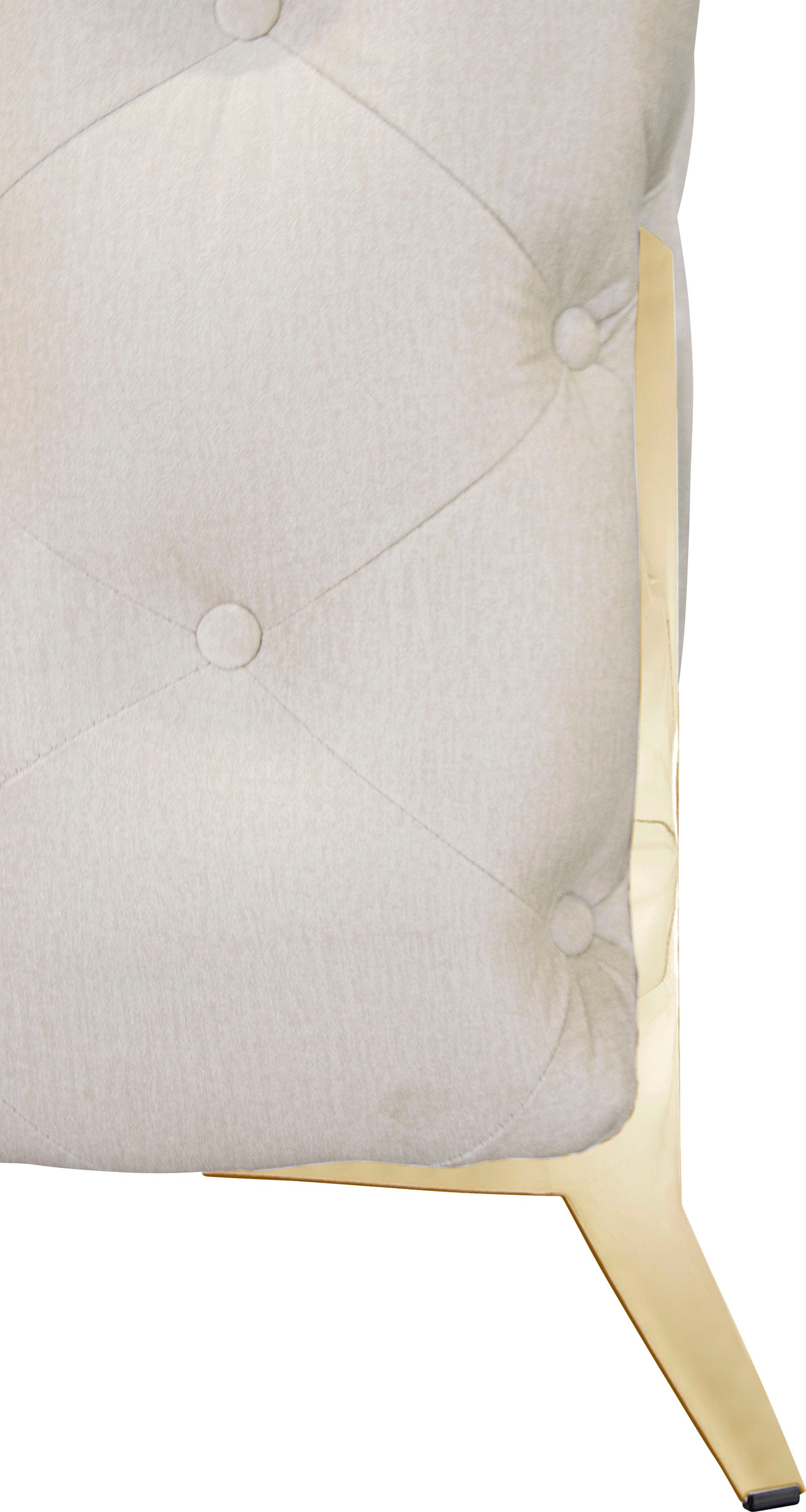 Home affaire Chesterfield-Sofa »Amaury« aufwändige Knopfheftung, moderne Chesterfield Optik, Fussfarbe wählbar