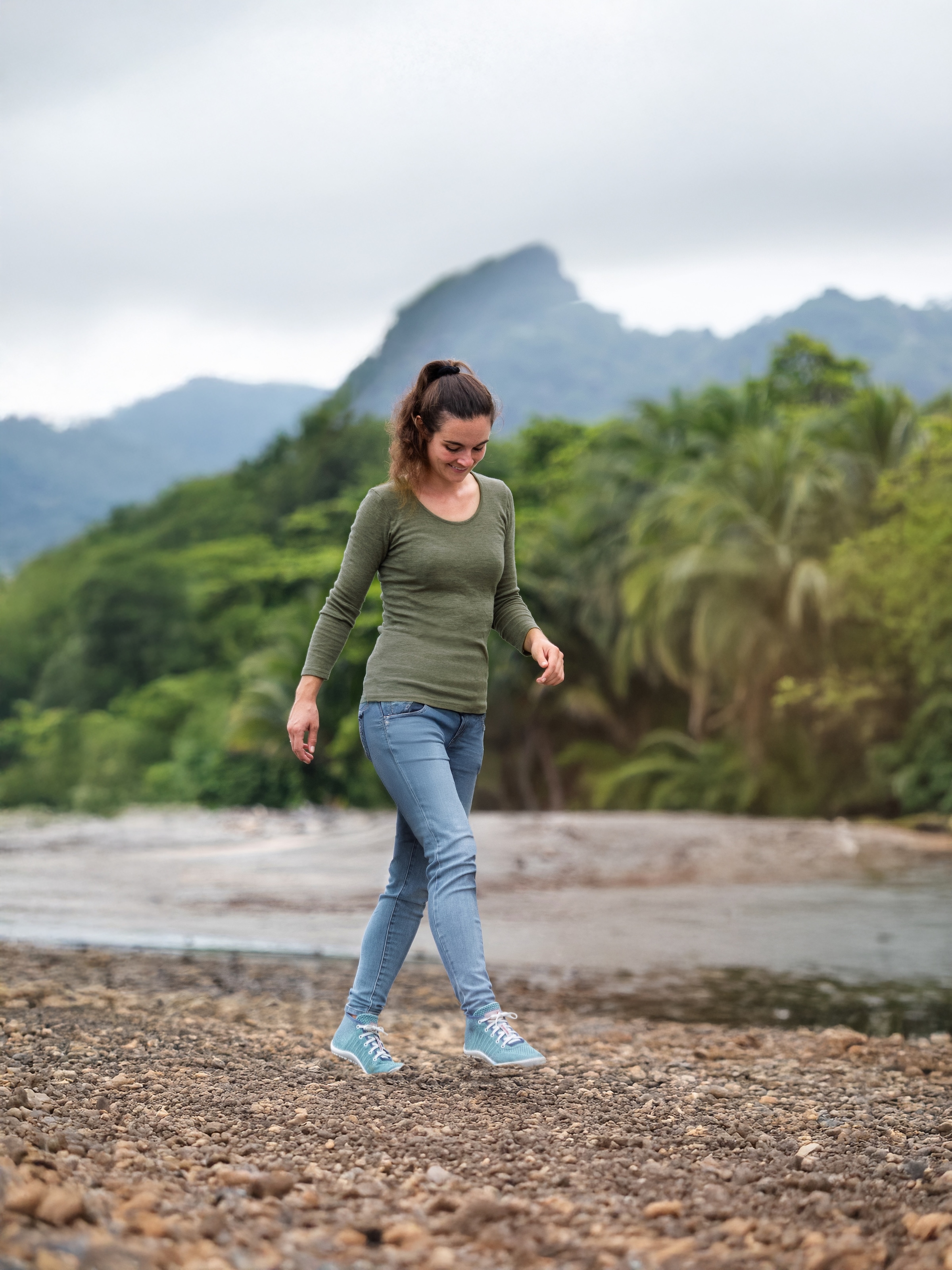 Leguano Barfussschuh »GO«  , Bequemschuh, Komfortschuh, Schnürboots, flexible Halbkugellaufsohle