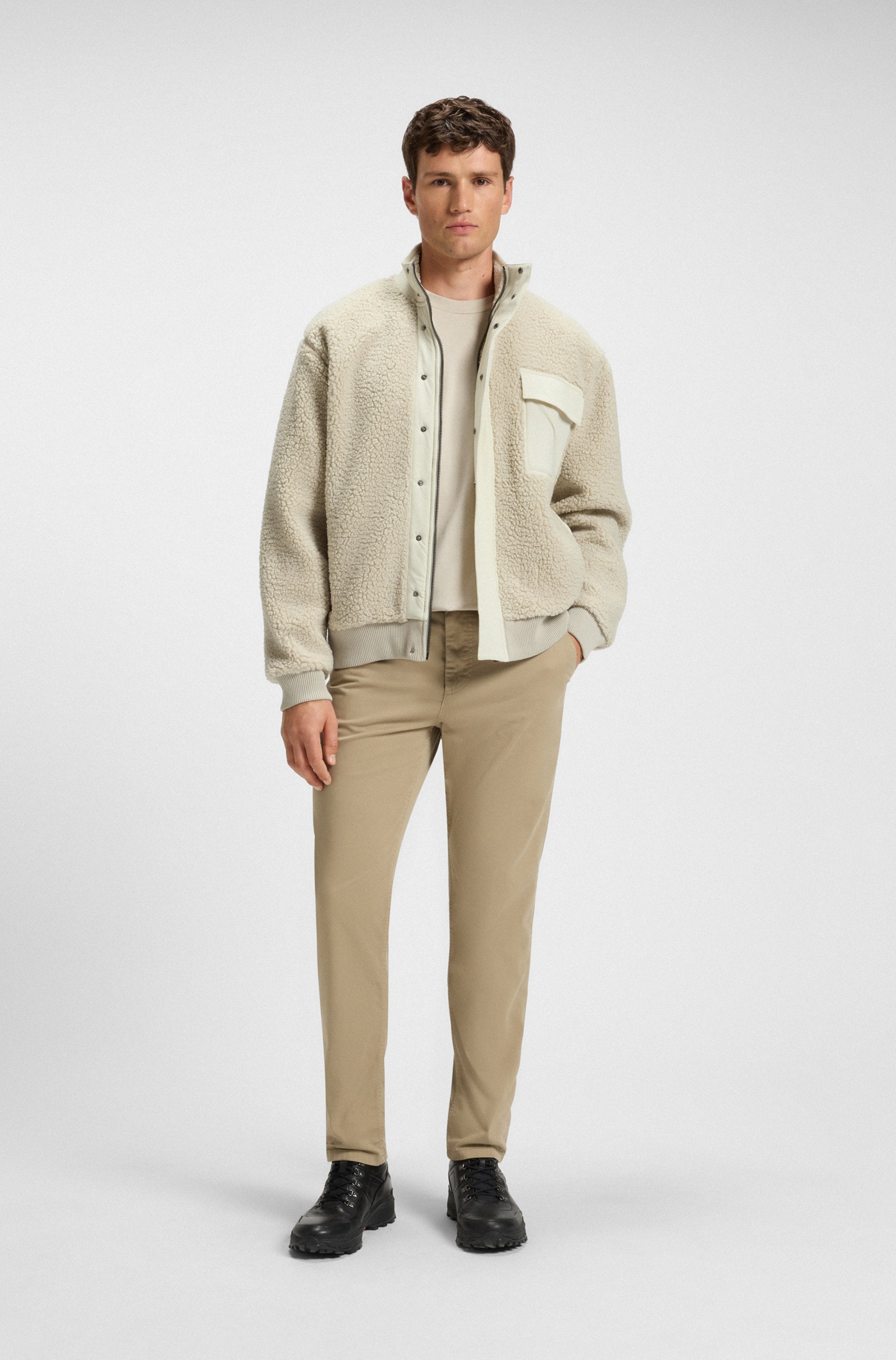 BOSS ORANGE Blouson »Ze cozysolid«