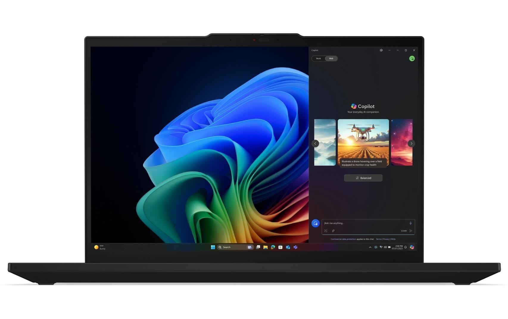 Lenovo Notebook »ThinkPad T16 Gen 4 (AMD) Copilot+ PC« / 16 ″ AMD Ryzen™ AI 5 512 GB SSD