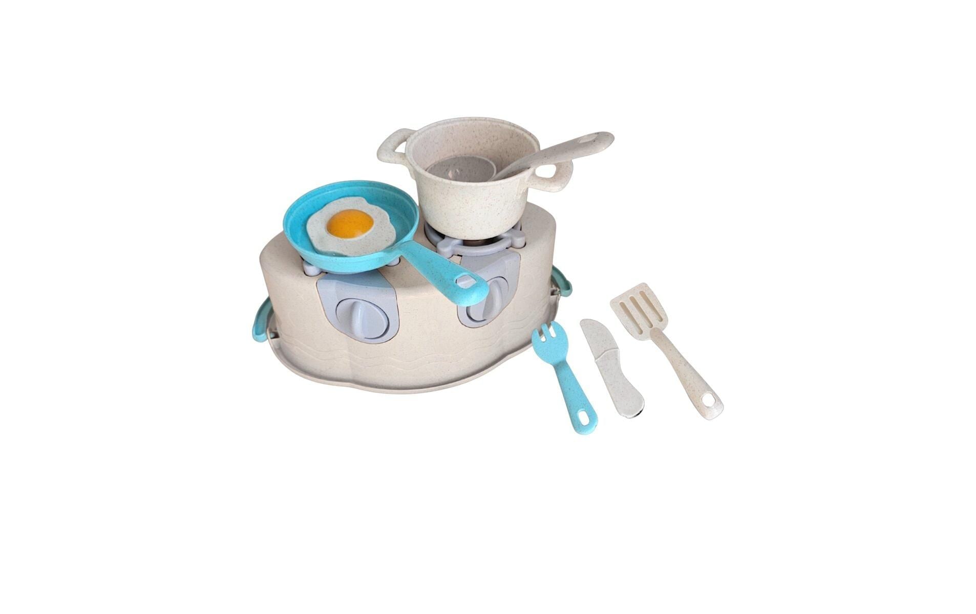 alldoro Kit de moulage en sable »Kochset mit Herd 8-teilig«