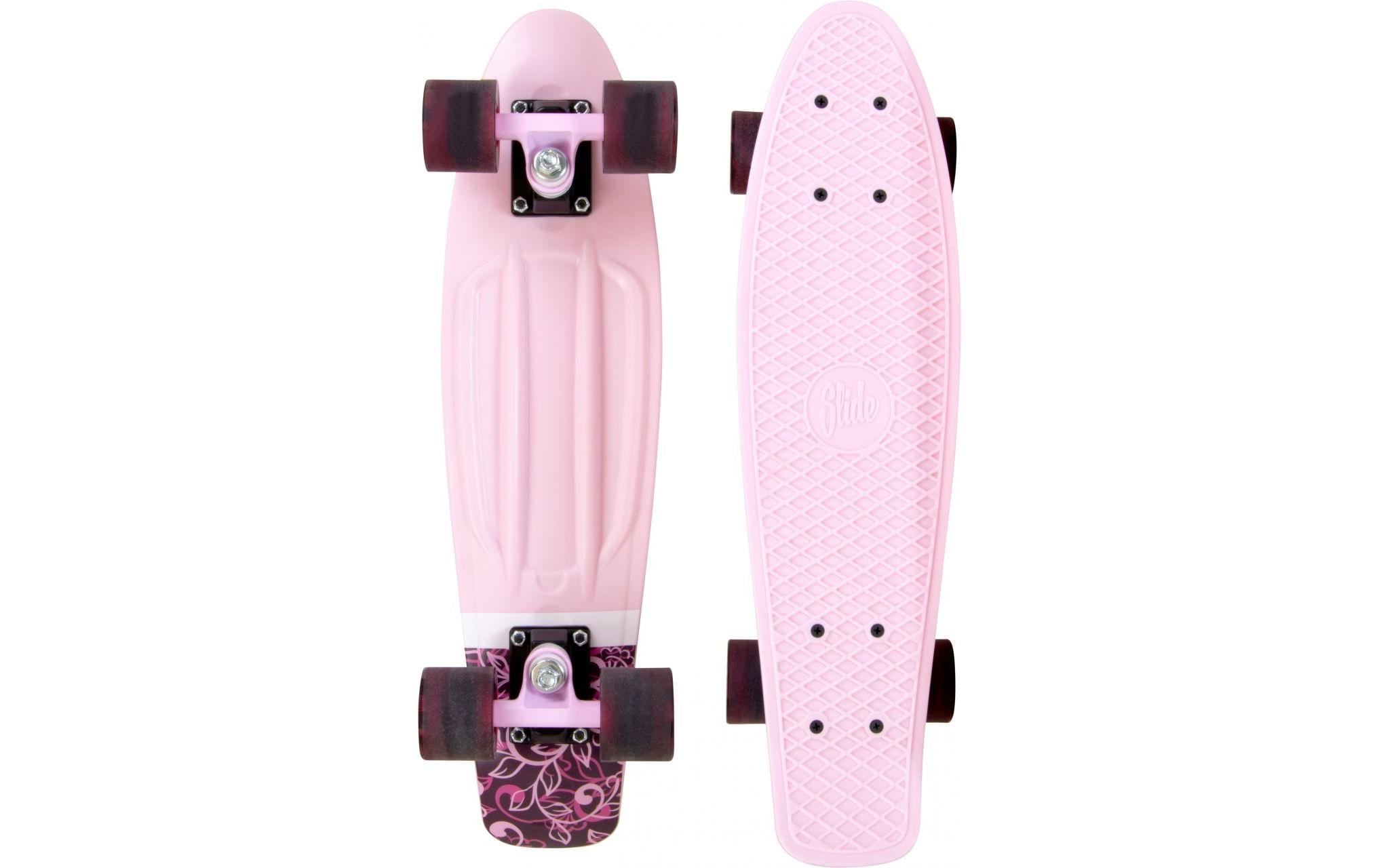   Skateboard »Slide Cruiser Pink Flower 22«