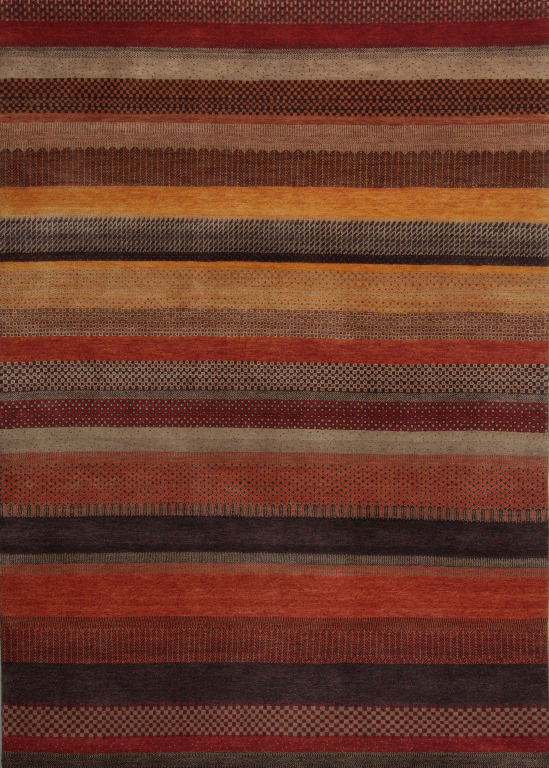 THEKO Wollteppich »Lori Astara 1025« rechteckig 16 mm Höhe reine Wolle, handgeknüpft, ideal im Wohnzimmer & Schlafzimmer