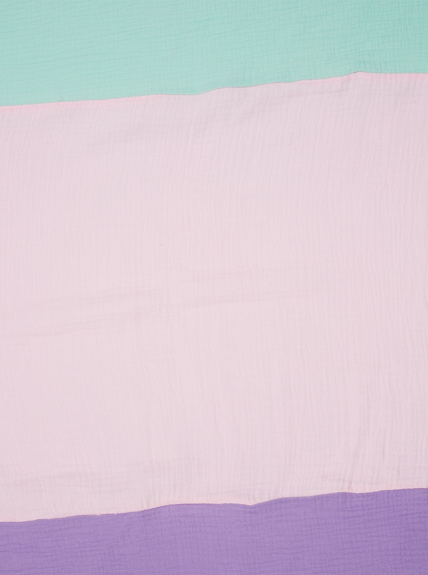 Zwillingsherz Foulard triangulaire »Viereck "Blockstreifen"« farbenfroh, Colour Block, angenehmes Tragegefühl