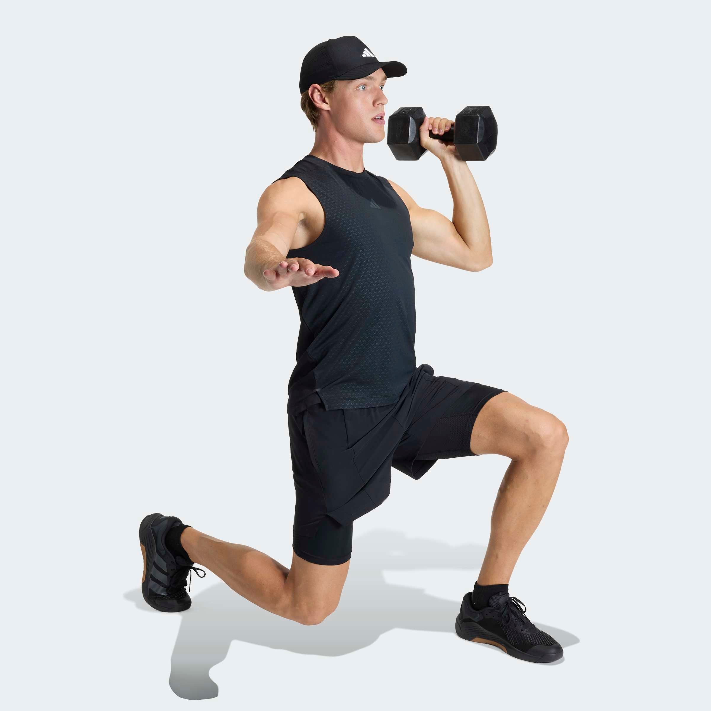 adidas Performance Short »D4T WORKOUT 2IN1«
