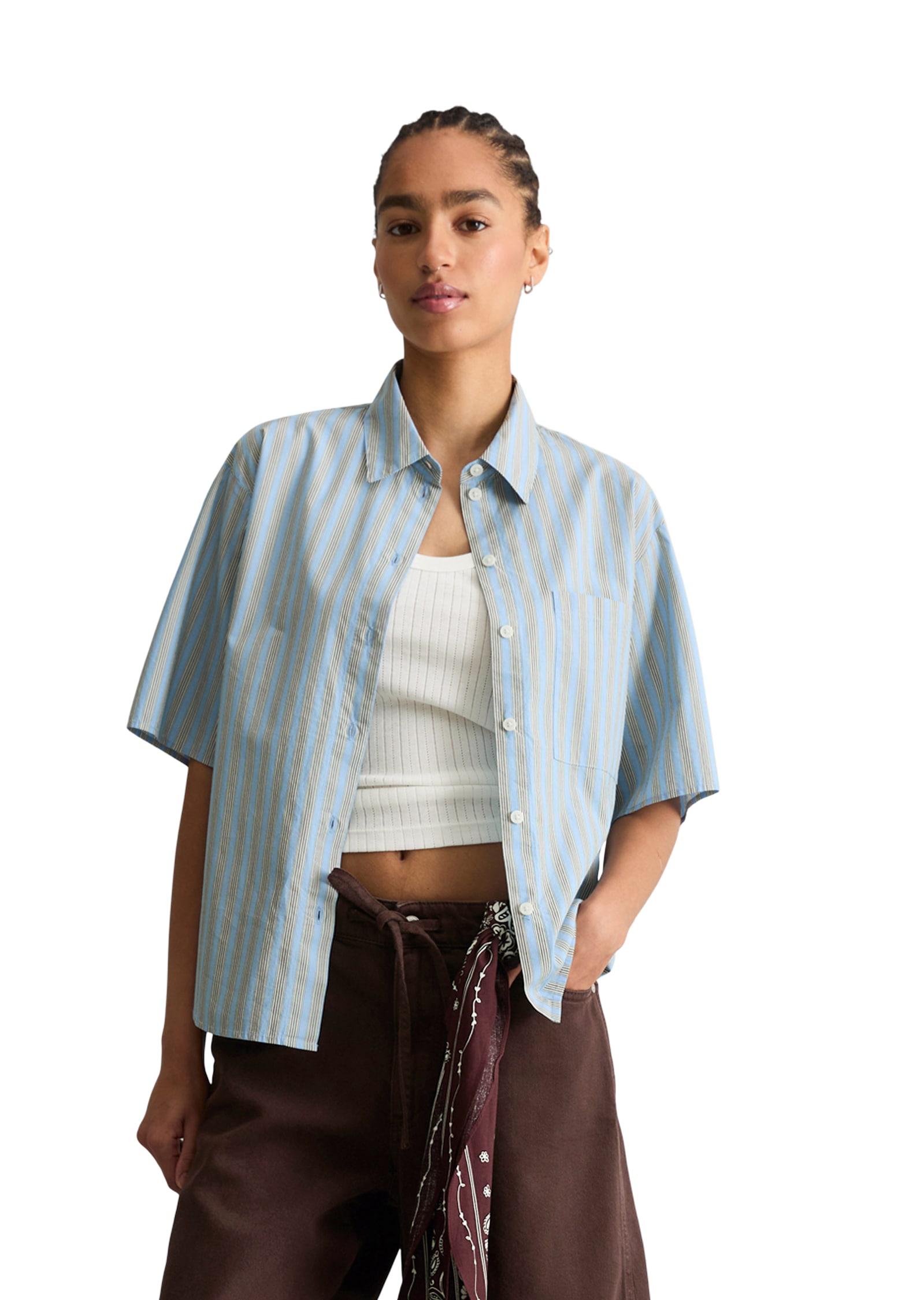 Marc O'Polo DENIM Blouse à manches courtes