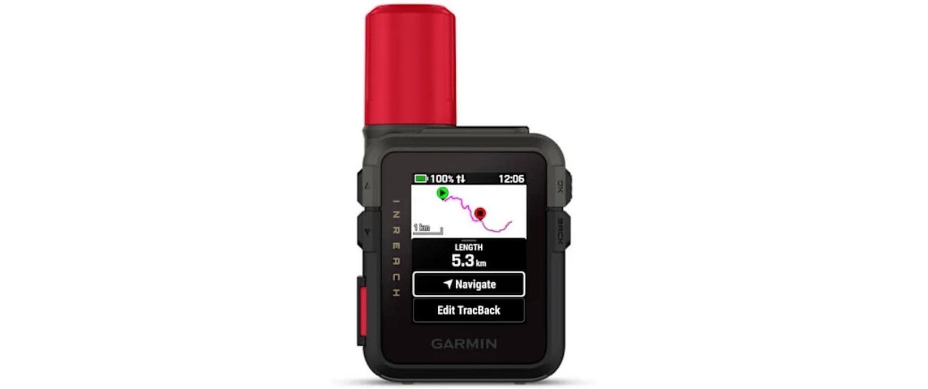 Garmin Appareil de navigation mobile »InReach Mini 2« ( ) mit SOS-Notruf, Sprachnachrichten und Farb-Touchscreen