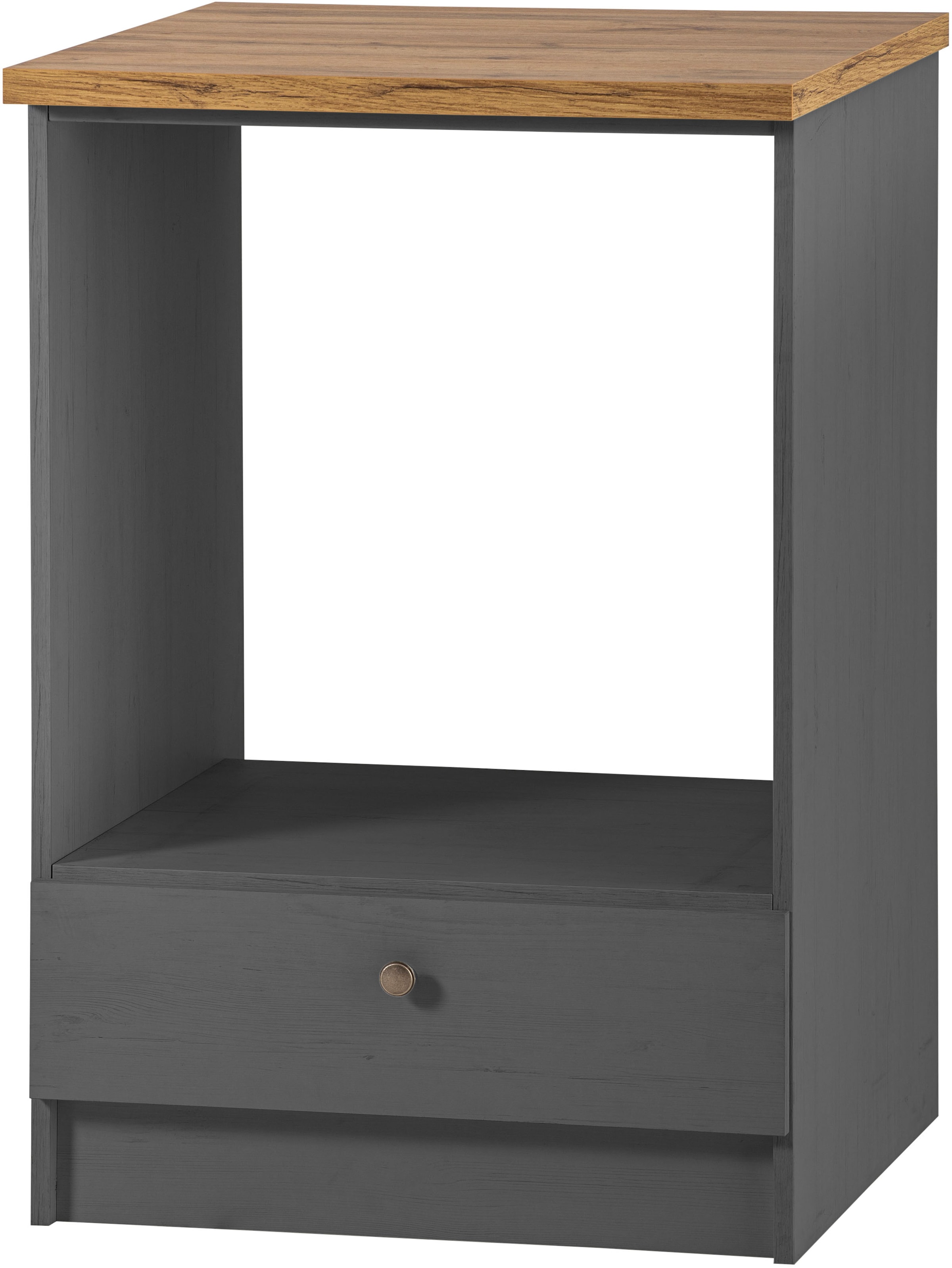 GOODproduct Kitchenette »KS-Westminster, Pantryküche im Landhaus Stil, hochwertige Metallgriffe« Ensemble,  Breite 294 cm, Kommoden, Wandpaneel, Hängeschrank, Herdumbau