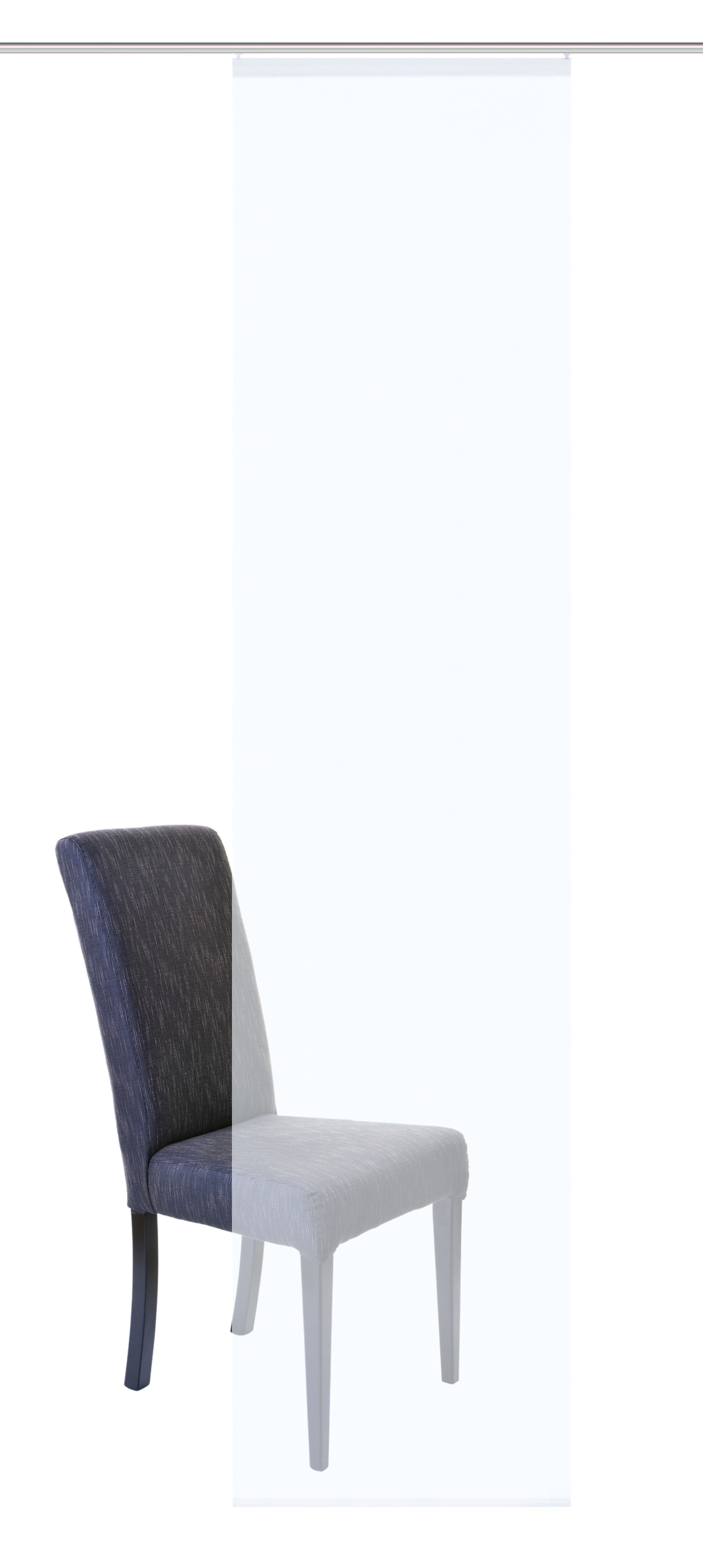 HOME WOHNIDEEN Schiebegardine »CROCKETT« Klettband 1 Stk. tlg. HxB: 245x60