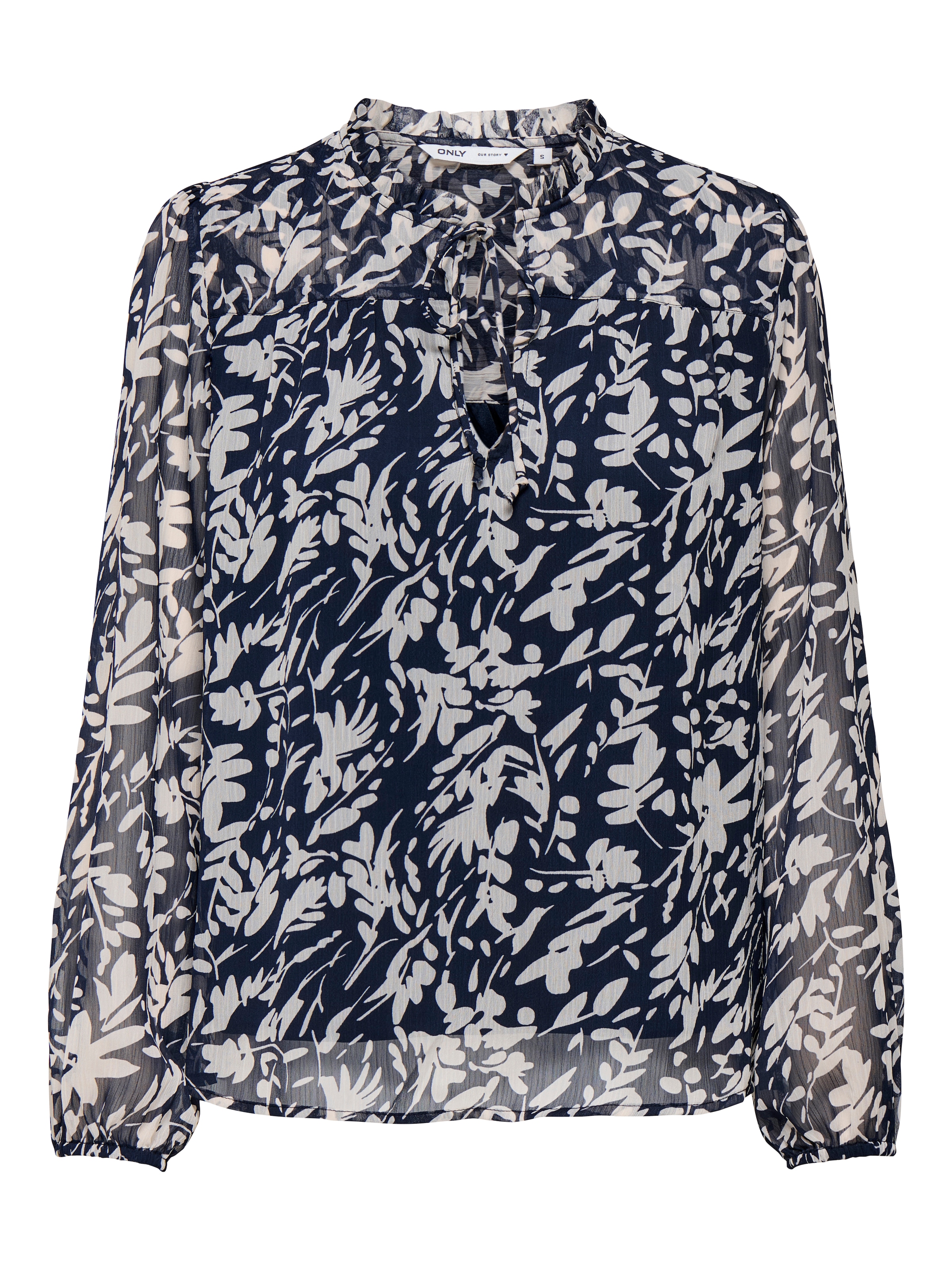 ONLY Chiffonbluse »ONLDITSY L/S BLOUSE WVN«