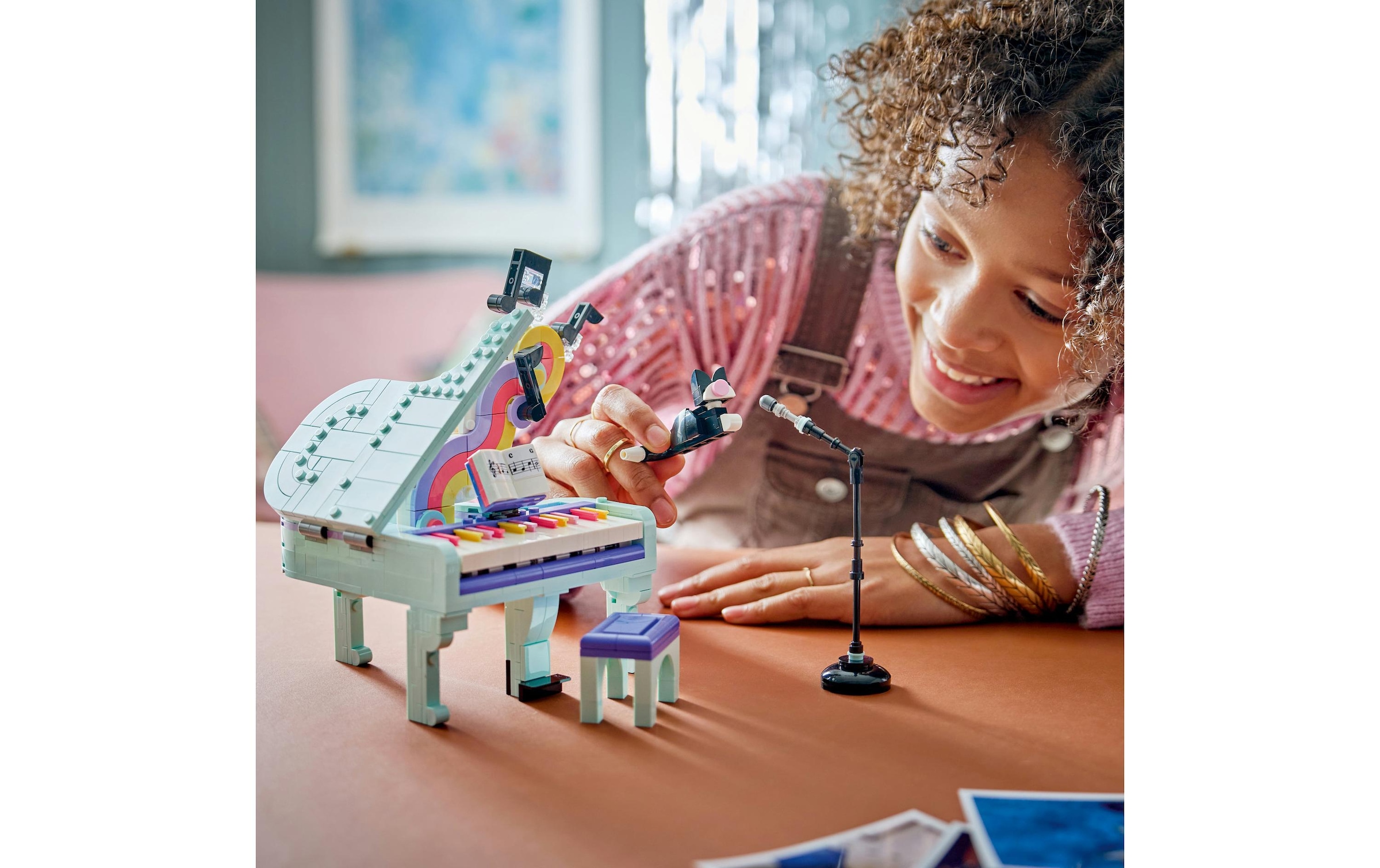 LEGO® Pions de construction »Deko-Klavier mit Katze (31392), LEGO Creator« fabriqué en Europe