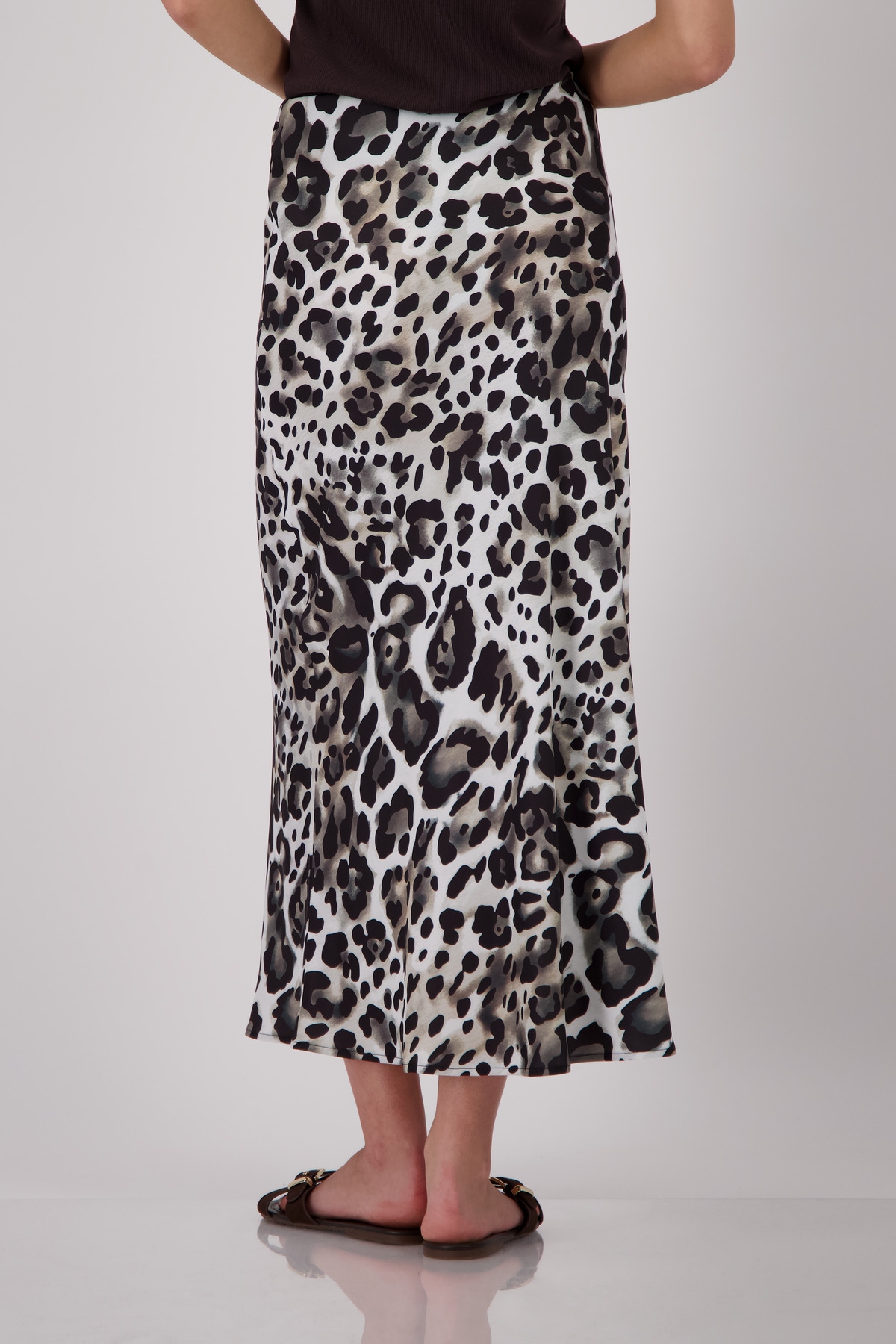 Monari Maxi jupe »Rock Leo Allover« Regular fit mit Leomuster