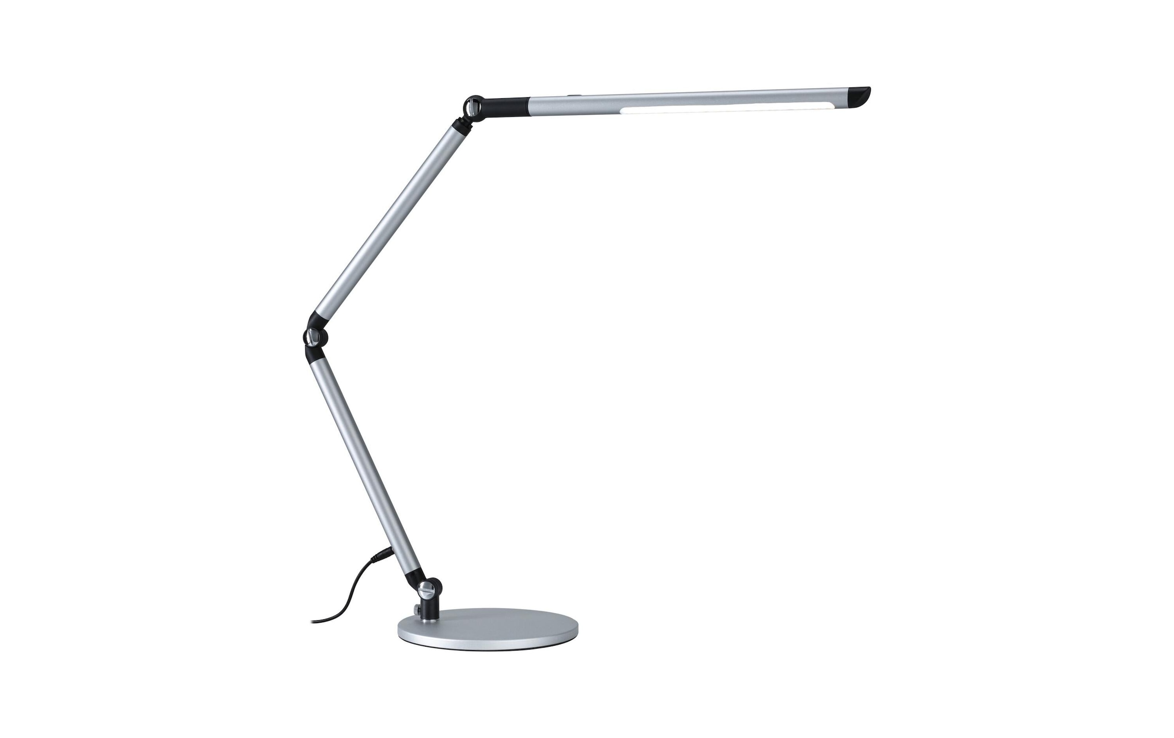Paulmann LED Schreibtischlampe »Paulmann Schreibtischleuchte LED 3-Step-Dim Silber« LED-Modul kaltweiss | warmweiss