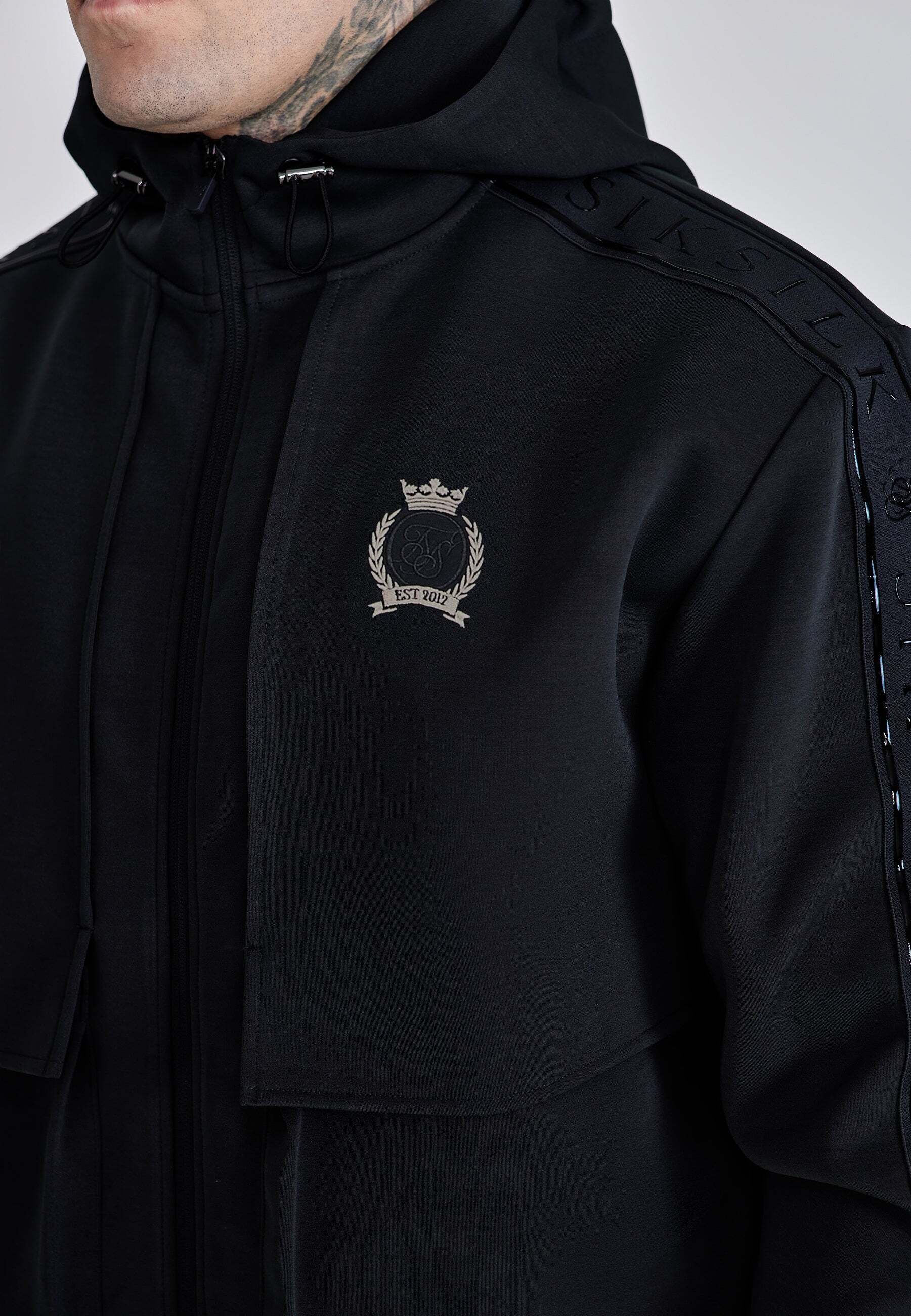 Siksilk Sweatjacke »Siksilk Sweatjacke Utility Hoodie«