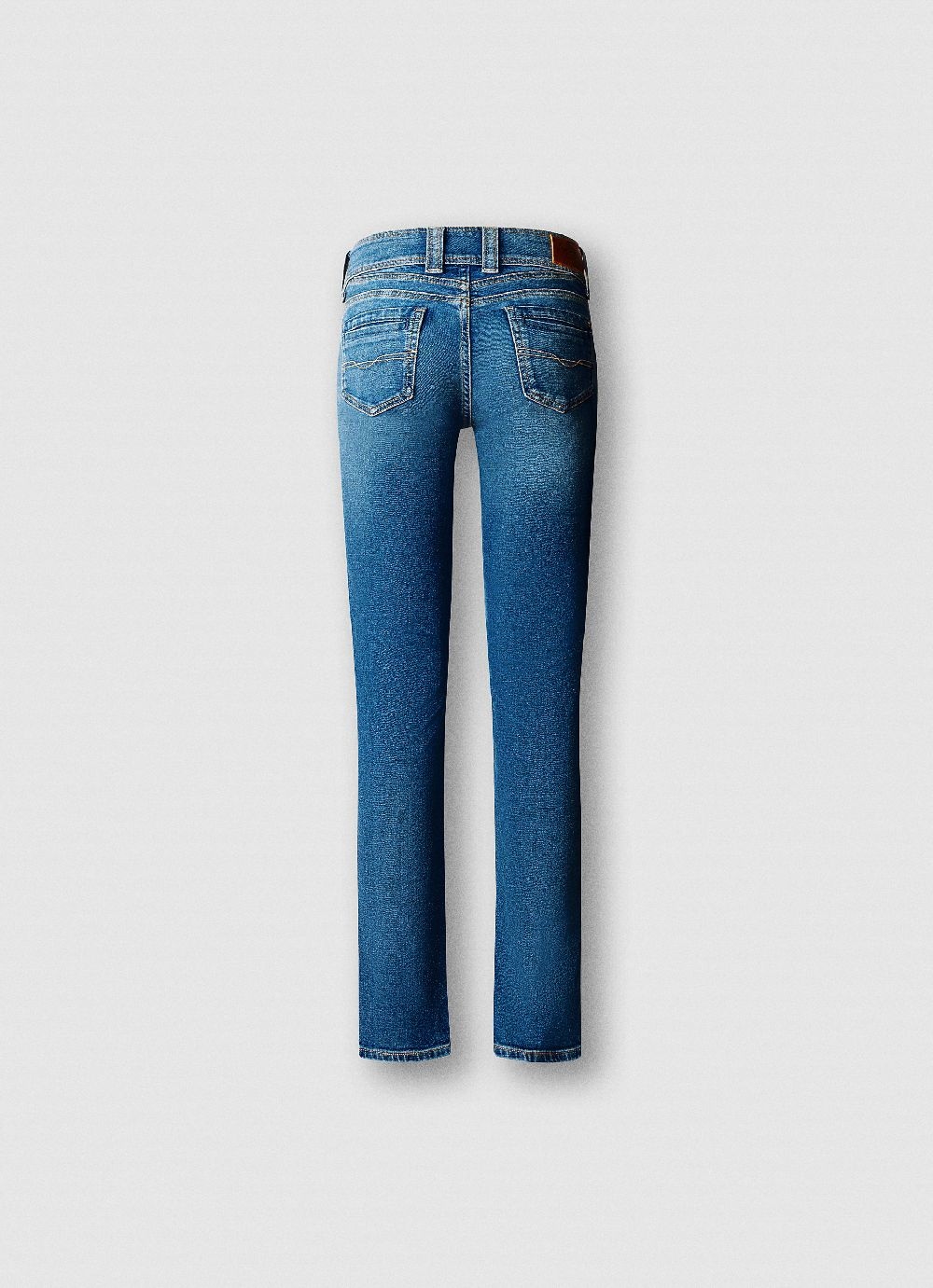 Pepe Jeans Jeans droit »SLIM JEANS MW GEN« avec double boutonnière