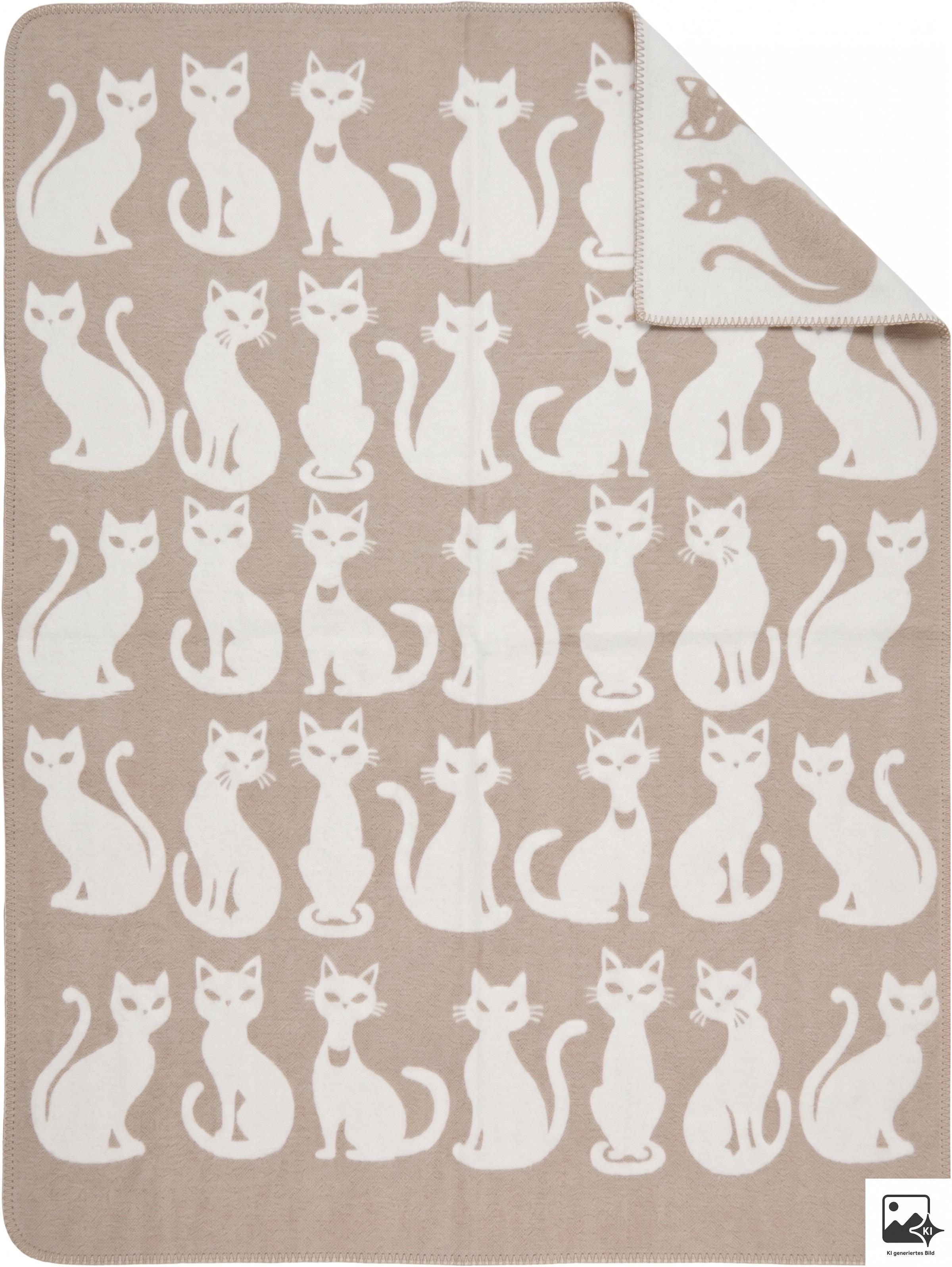done.® Couverture d'intérieur »KITTY« agréablement doux et chaud au toucher