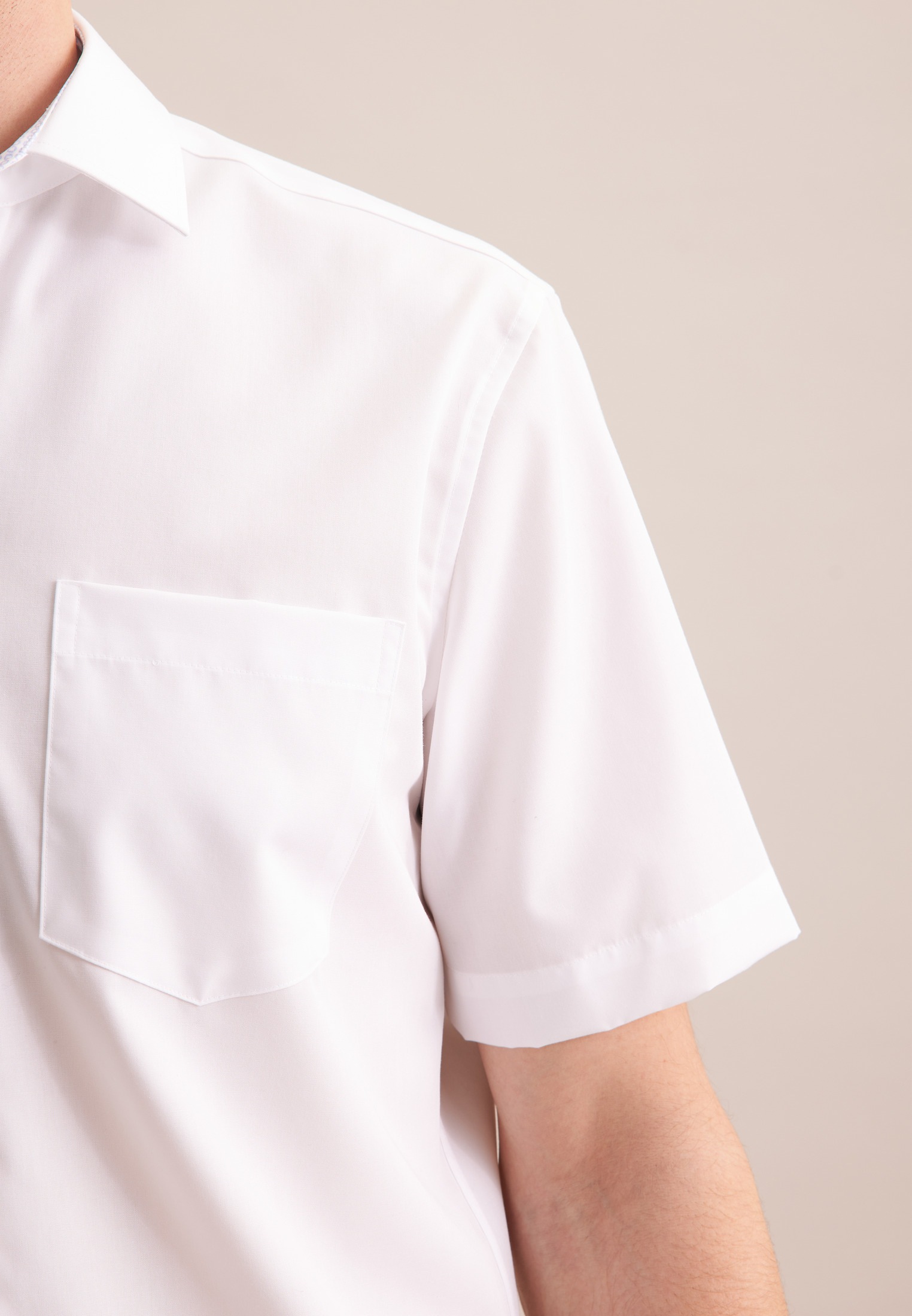 seidensticker Chemise d'affaires »Regular« Regular 1/2 Kentkragen Uni