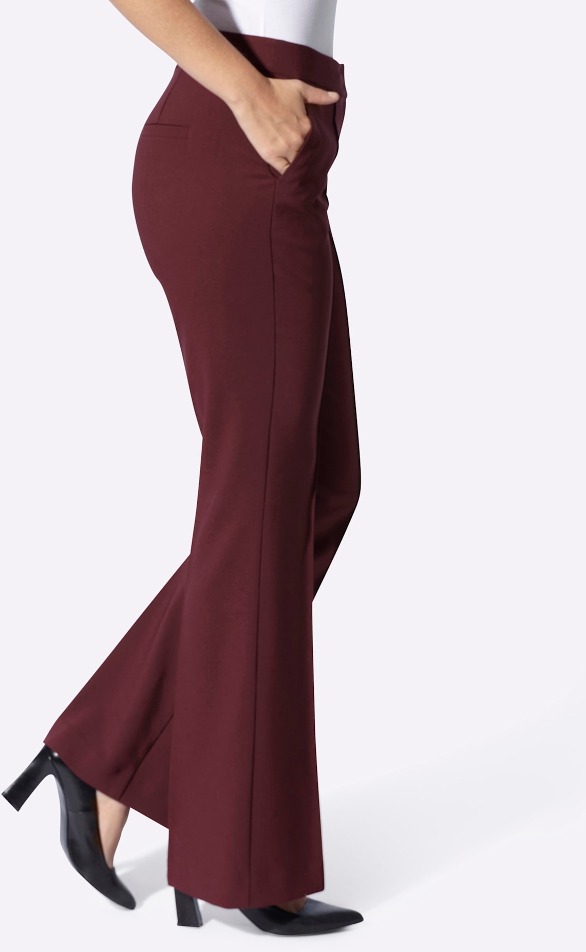 heine Pantalon imitation cuir