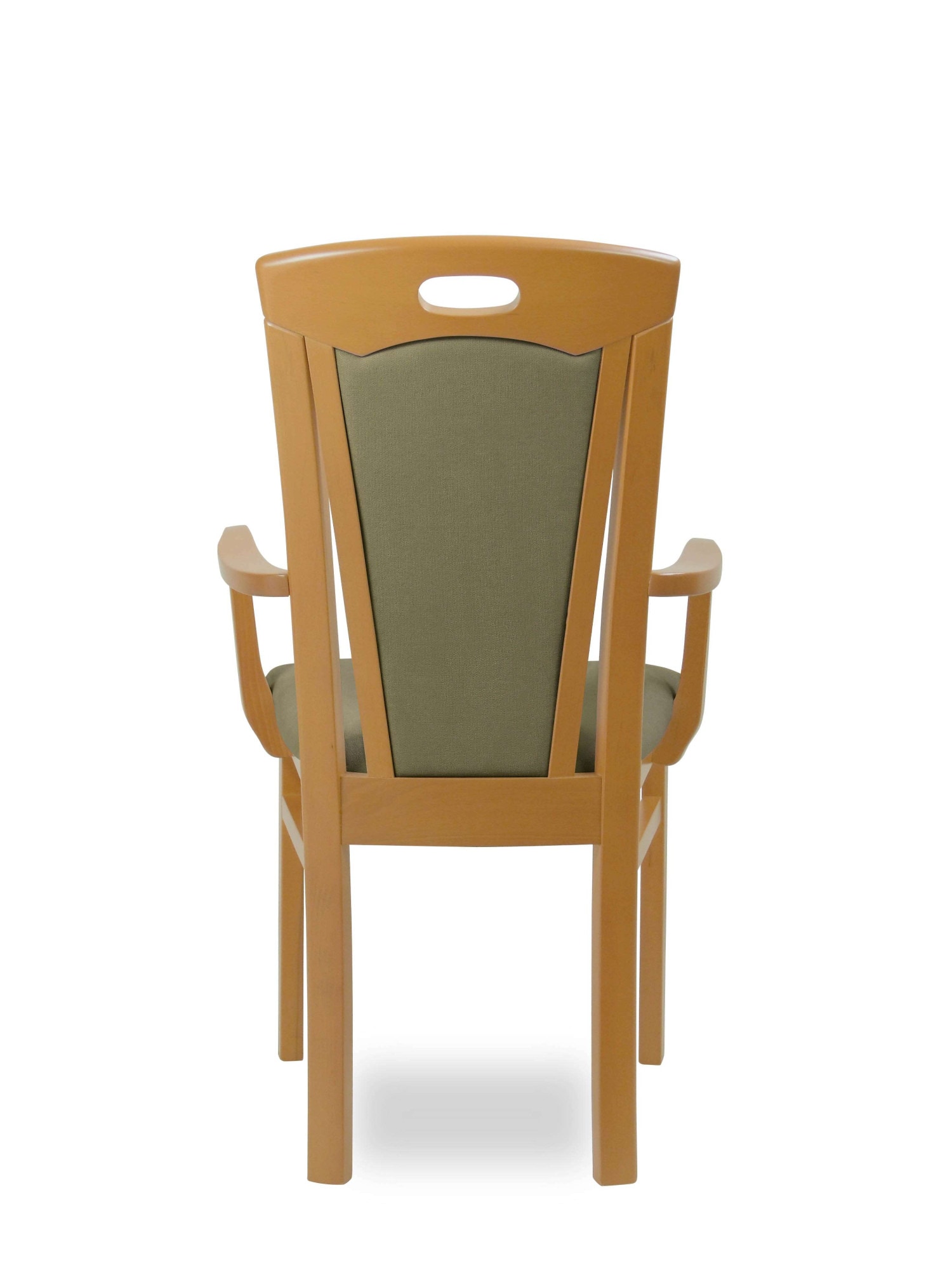 Home affaire Esszimmerstuhl »FERDI, Armlehnstuhl, Made in Italy, Massivholz« () 1 Stk.Bezug Feinstruktur (wasser-und fleckabweisend) oder Struktur