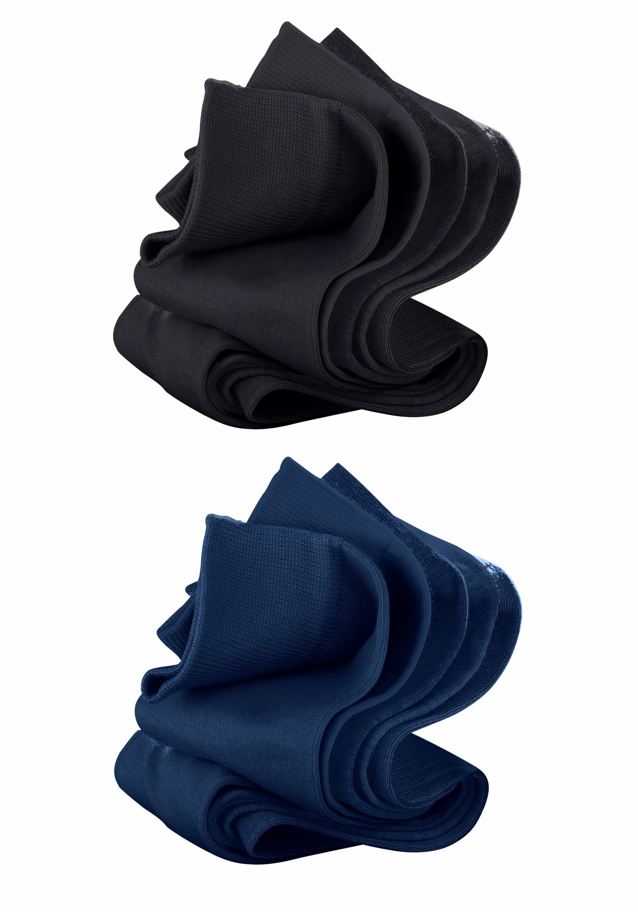 H.I.S Freizeitsocken Packung, 10 Stk. tlg. mit weichen Rippbündchen