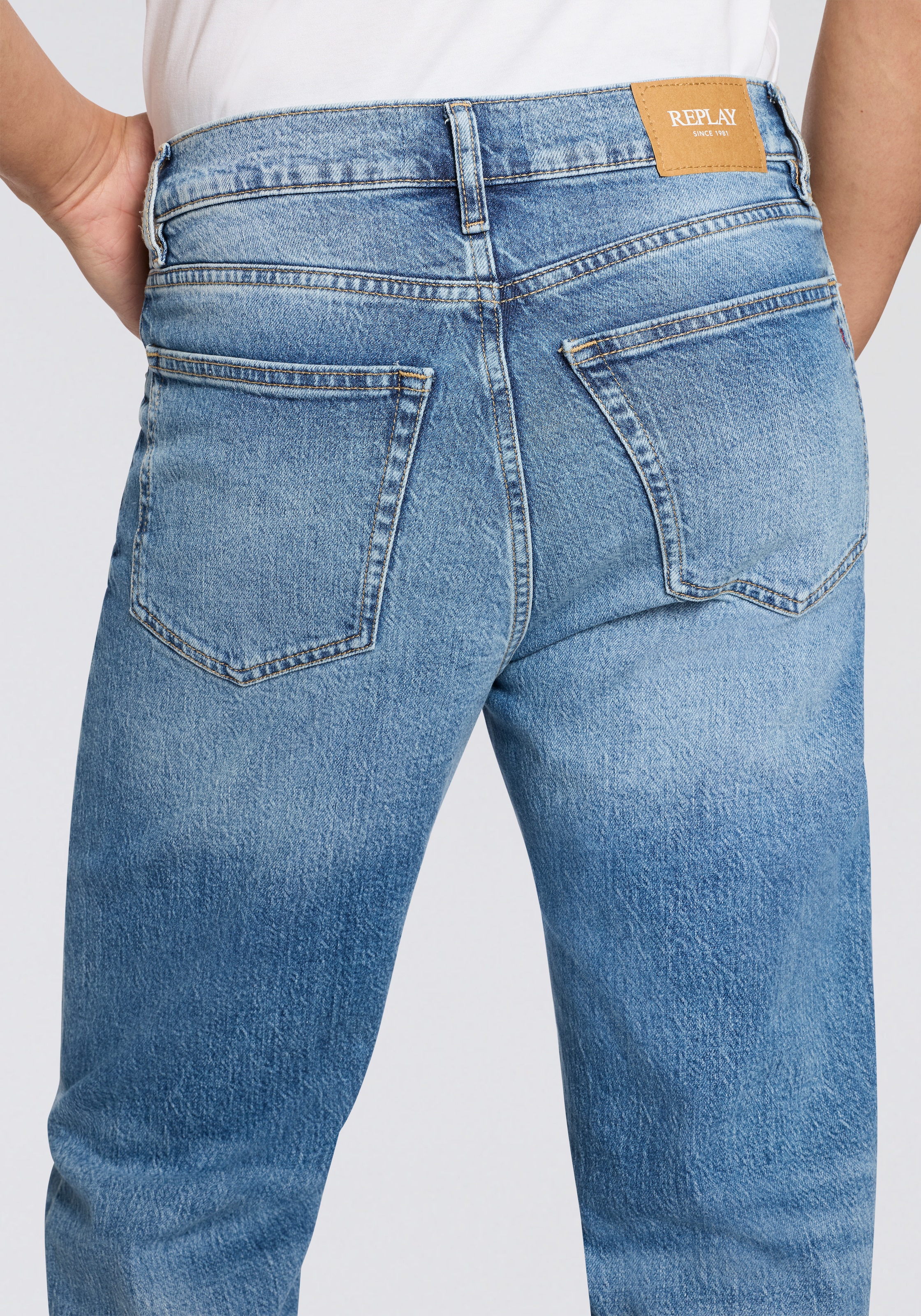 Replay Jeans boyfriend »Jaylie« mit geradem Bein