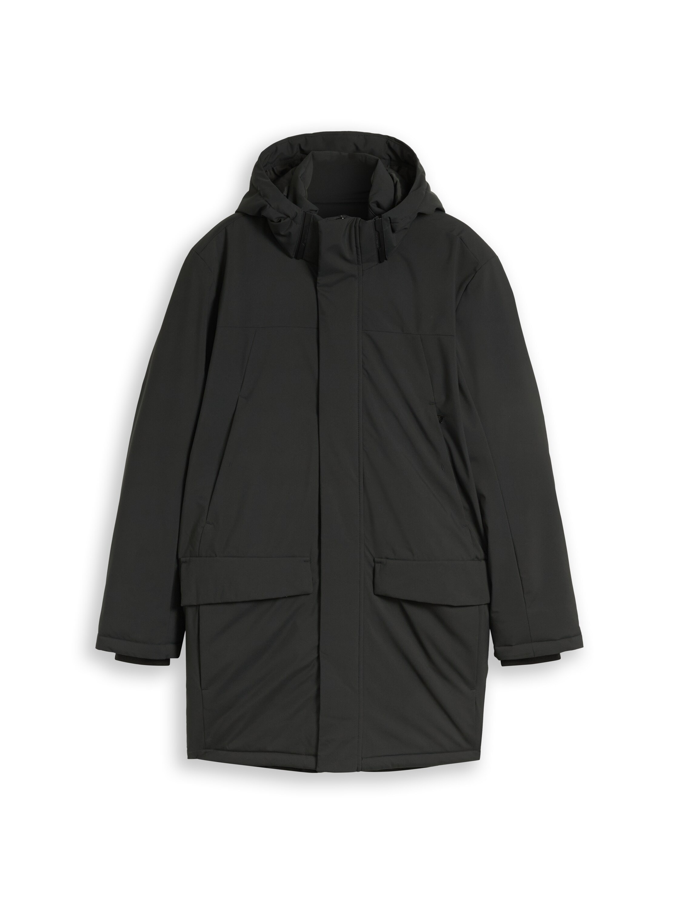 TOM TAILOR Denim Parka avec capuche avec capuche et fermeture éclair