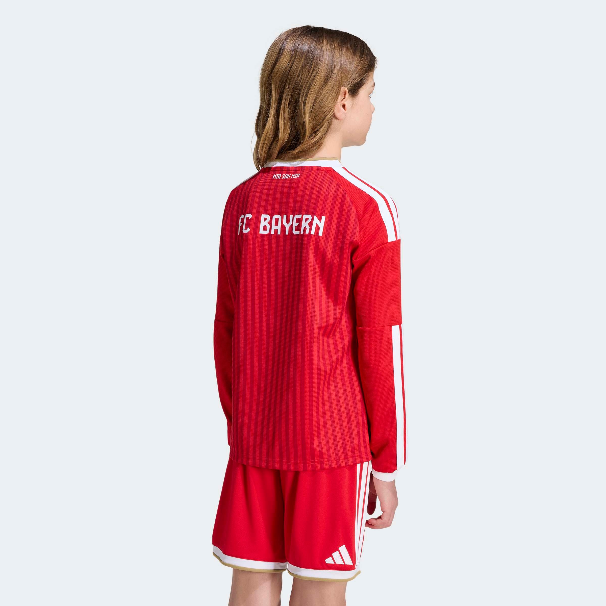 adidas Performance Maillot de foot »FCB H JSY YL« pour enfants, avec technologie Climacool®, col rond
