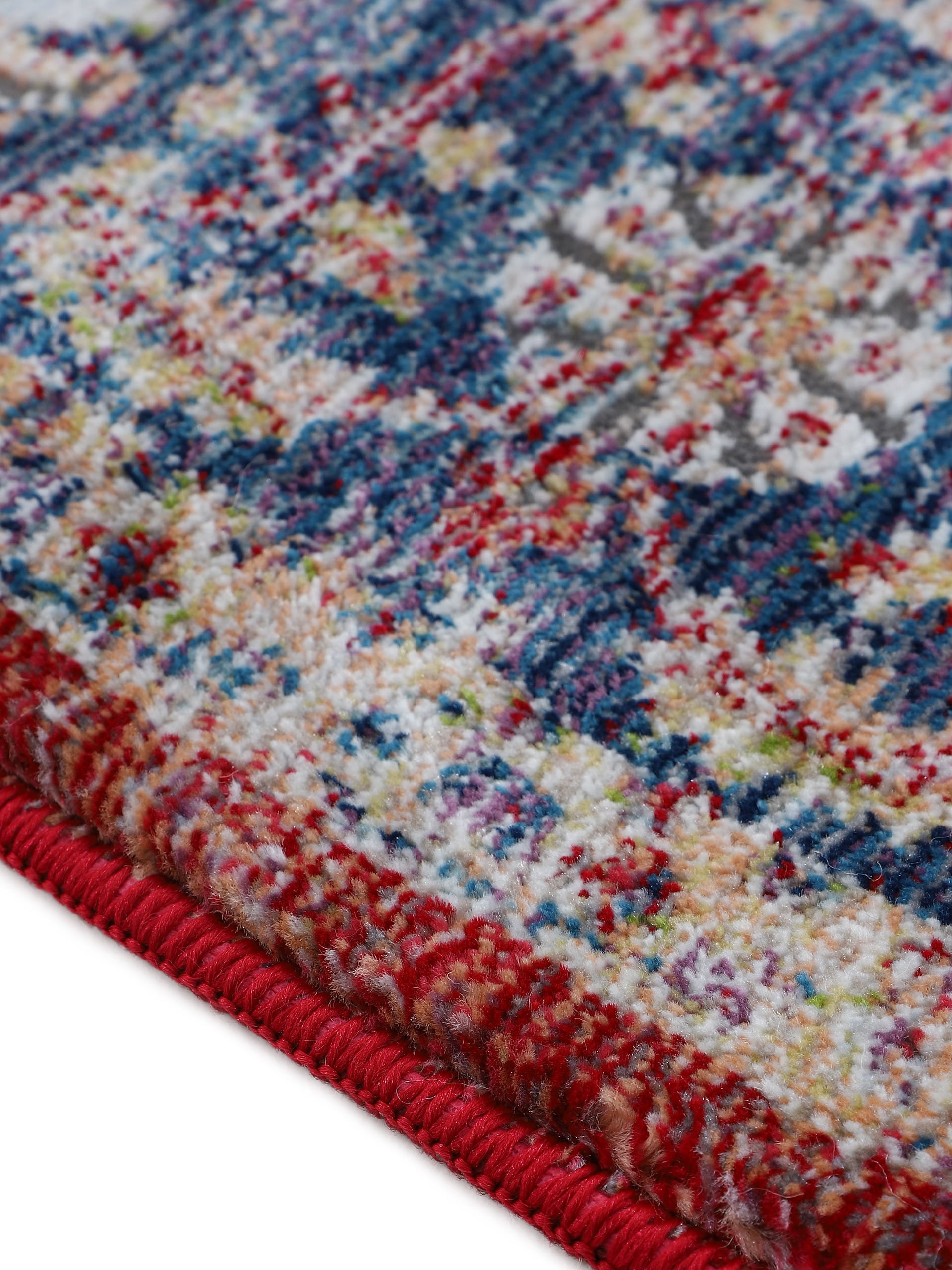 carpetfine Tapis »Vintage Marin« Rectangulaire 8 mm Höhe Orient Vintage Look