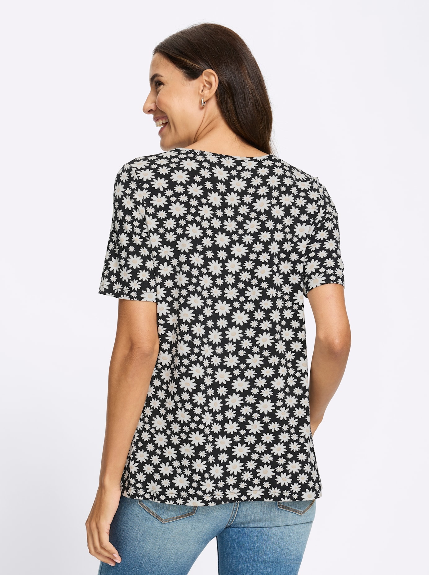   Print-Shirt »Druck-Shirt« 1 tlg.