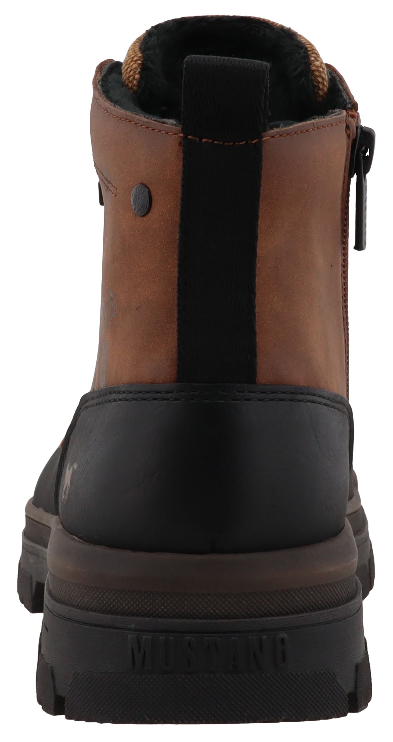 Mustang Shoes Bottes d'hiver »Peppin«  bottines à lacets, bottines de trekking avec équipement TEX