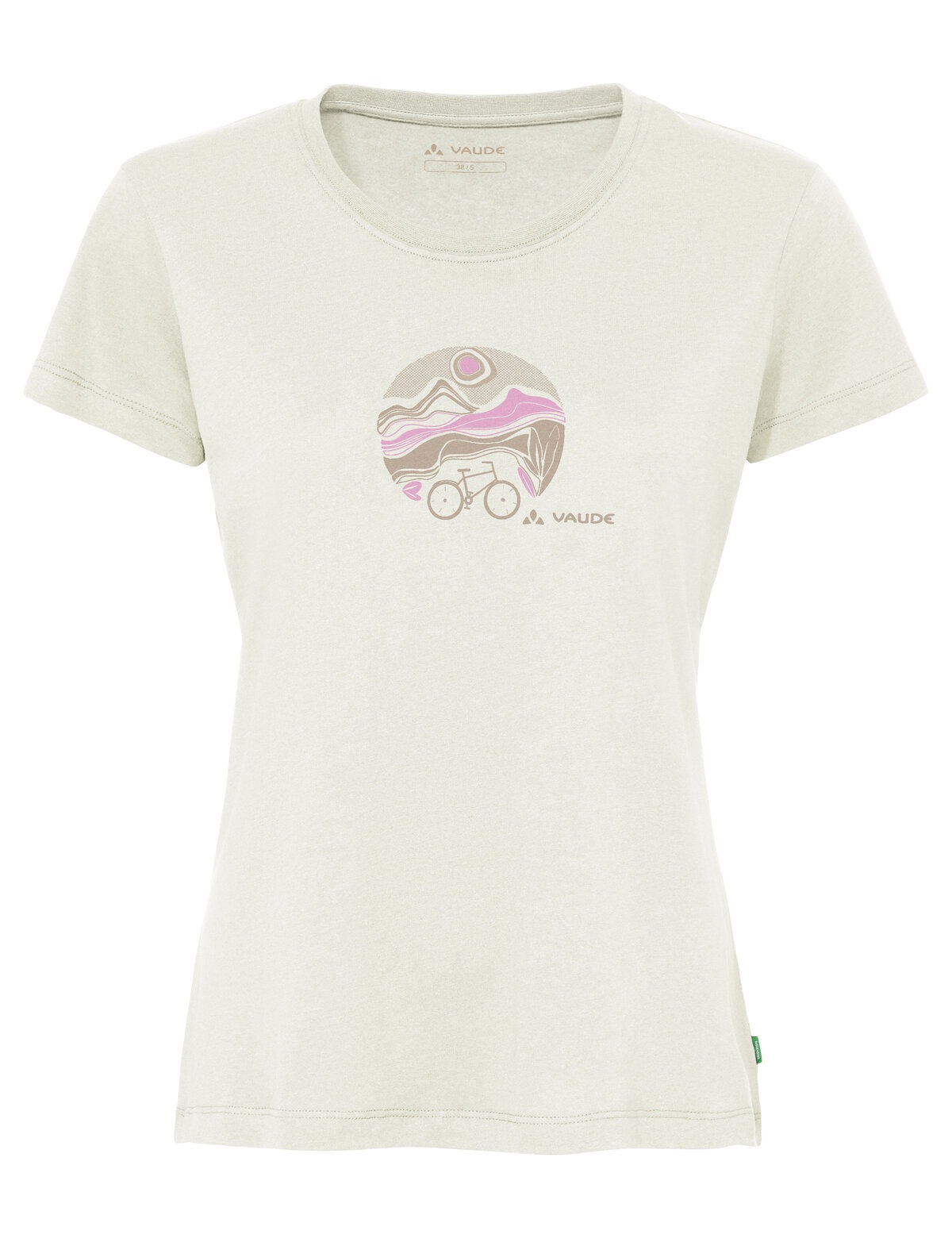 VAUDE Funktionsshirt »WOMEN'S CYCLIST T-SHIRT V« sportliche Passform, Kurzarm, für Radsport und Outdoor-Aktivitäten