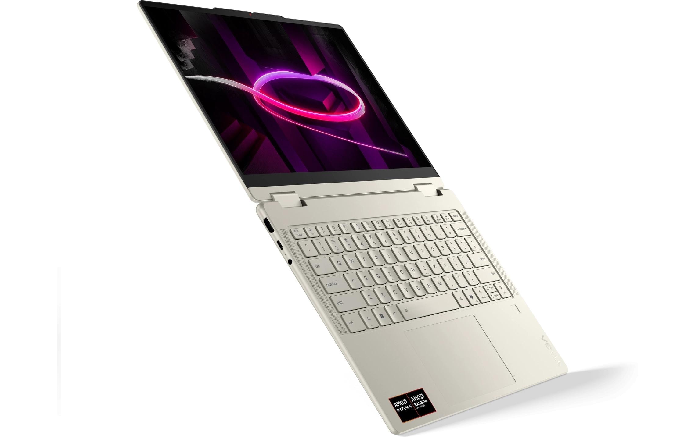 Lenovo Notebook »Yoga 7 2-in-1 14AGP11 Copilot+ PC (AMD)« / 14 ″ AMD Ryzen™ AI 7 Integrierte NPU (Neural Processing Unit)