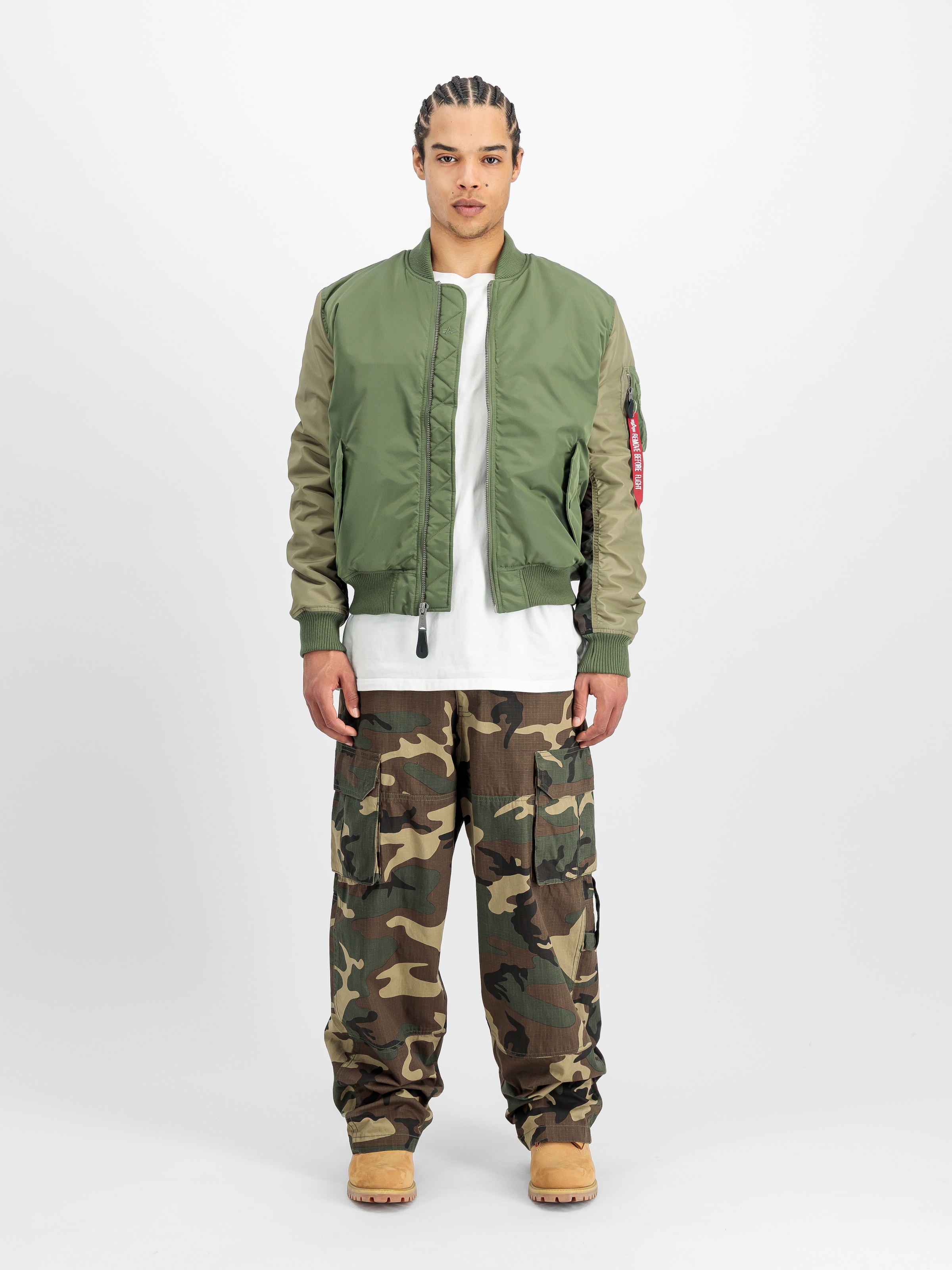 Alpha Industries Bomberjacke »MA-1 Camo BE«